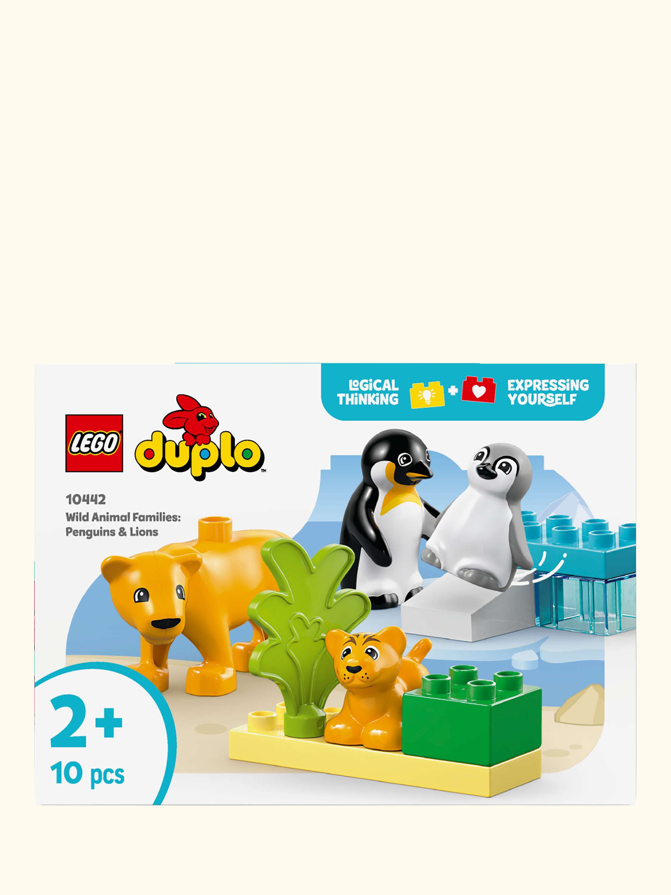 DUPLO Wild Animal Families: Penguins & Lions Set 10442