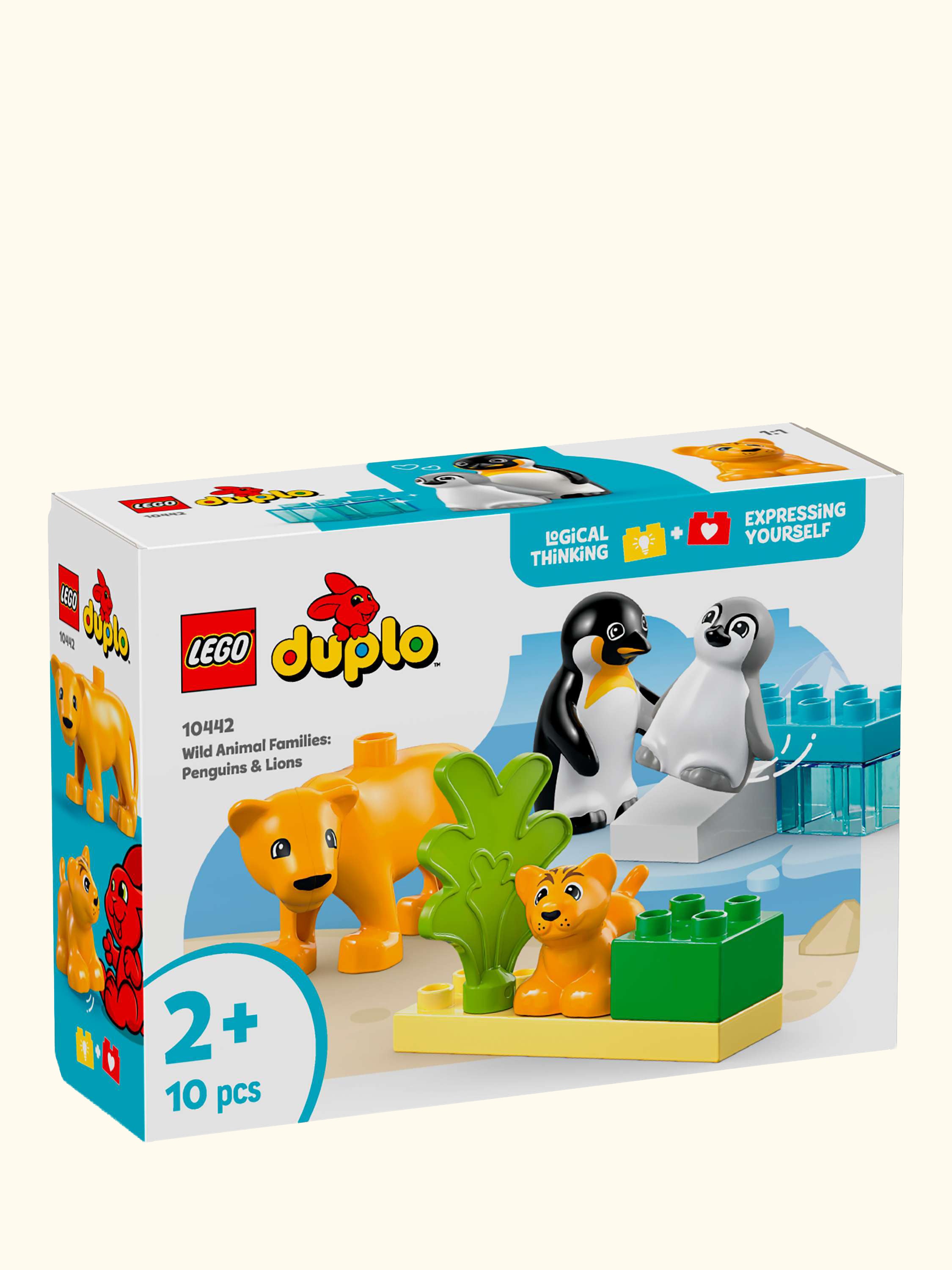 DUPLO Wild Animal Families: Penguins & Lions Set 10442
