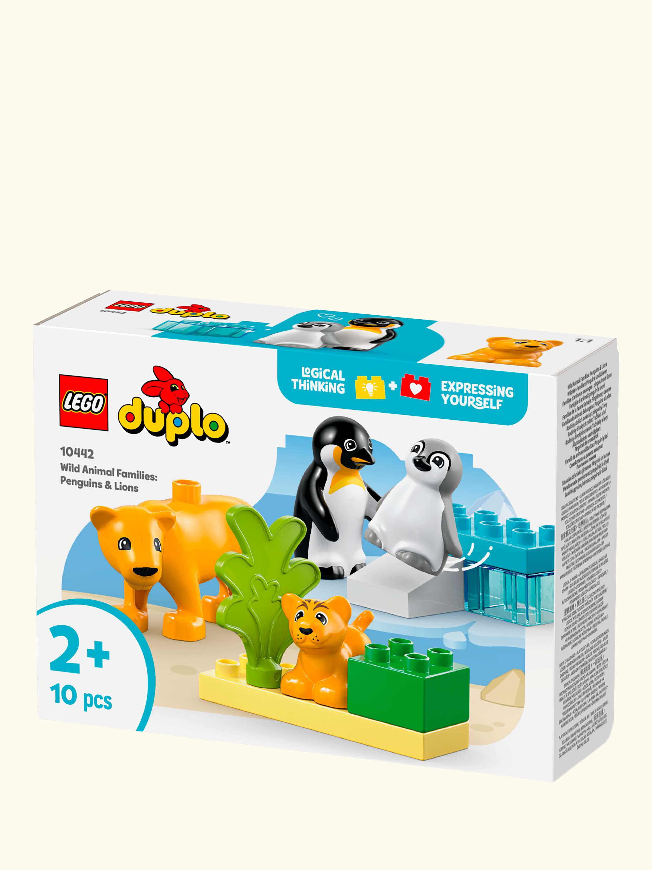 DUPLO Wild Animal Families: Penguins & Lions Set 10442
