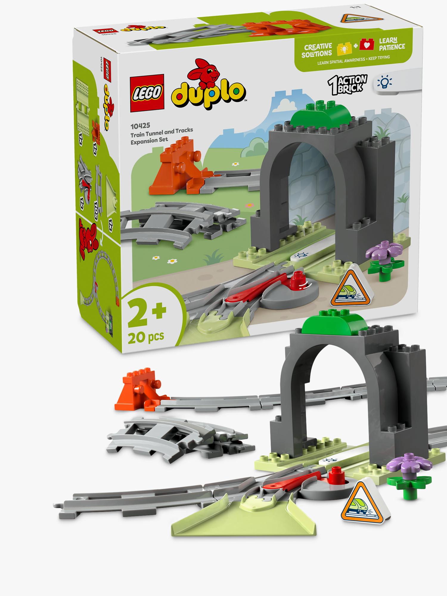 DUPLO Train Tunnel and Tracks Expansion Set Toy 10425