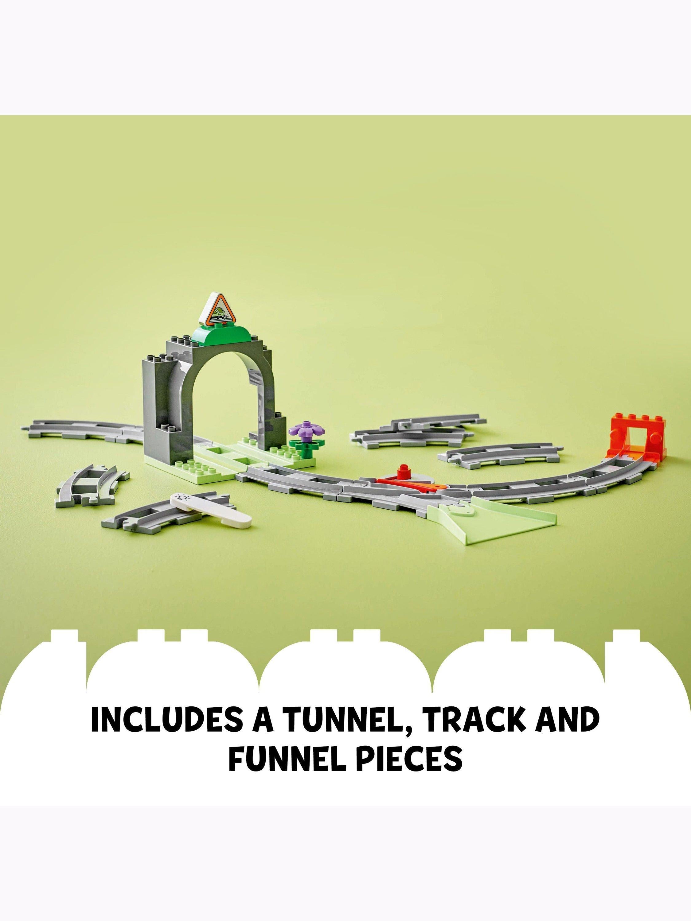 DUPLO Train Tunnel and Tracks Expansion Set Toy 10425