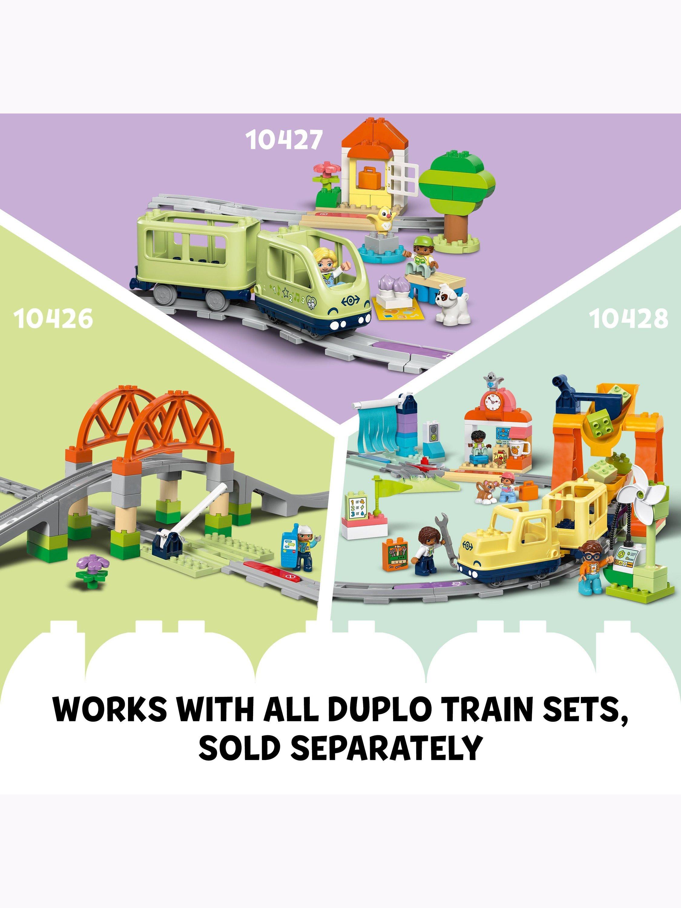 DUPLO Train Tunnel and Tracks Expansion Set Toy 10425