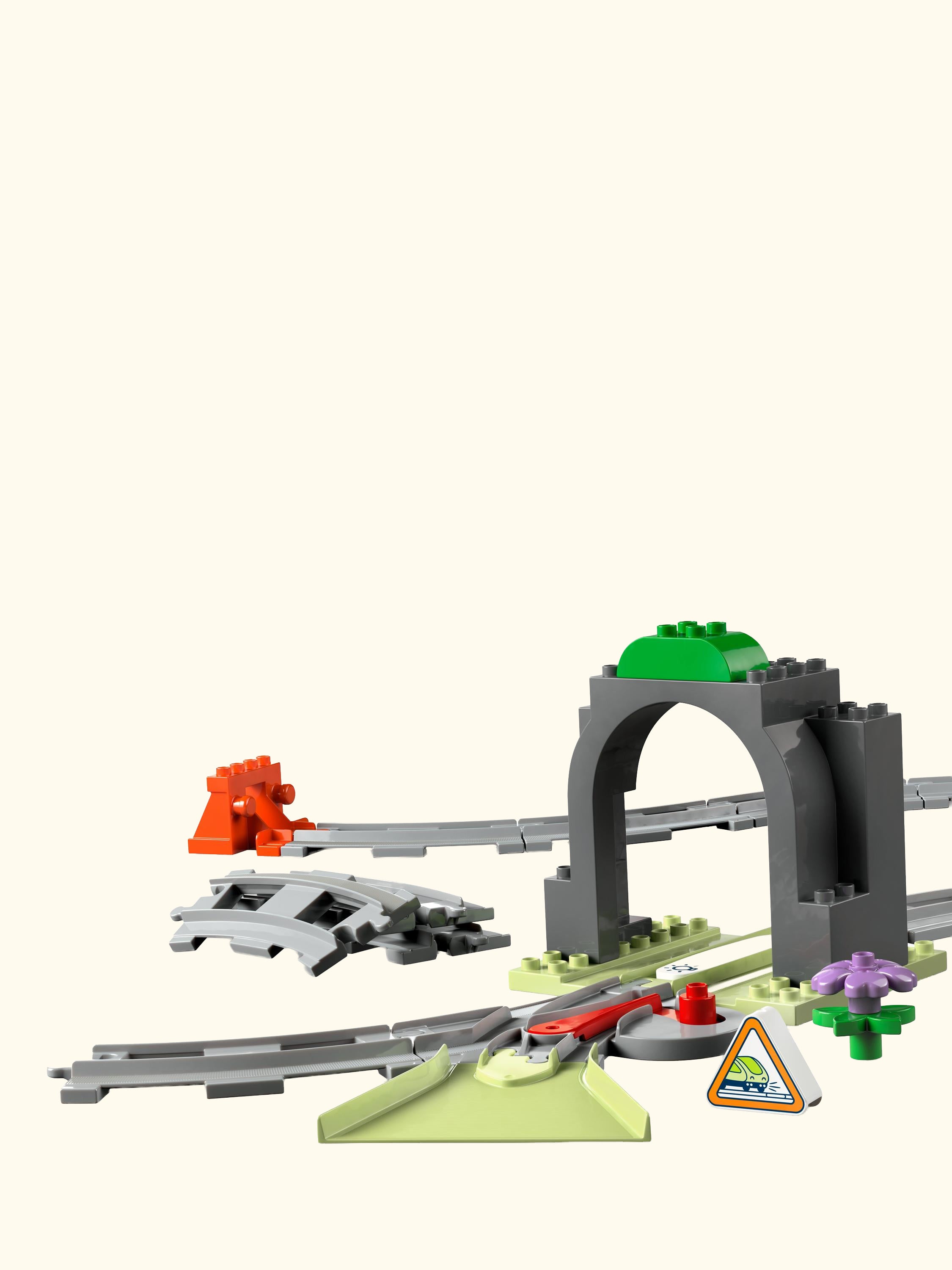 DUPLO Train Tunnel and Tracks Expansion Set Toy 10425
