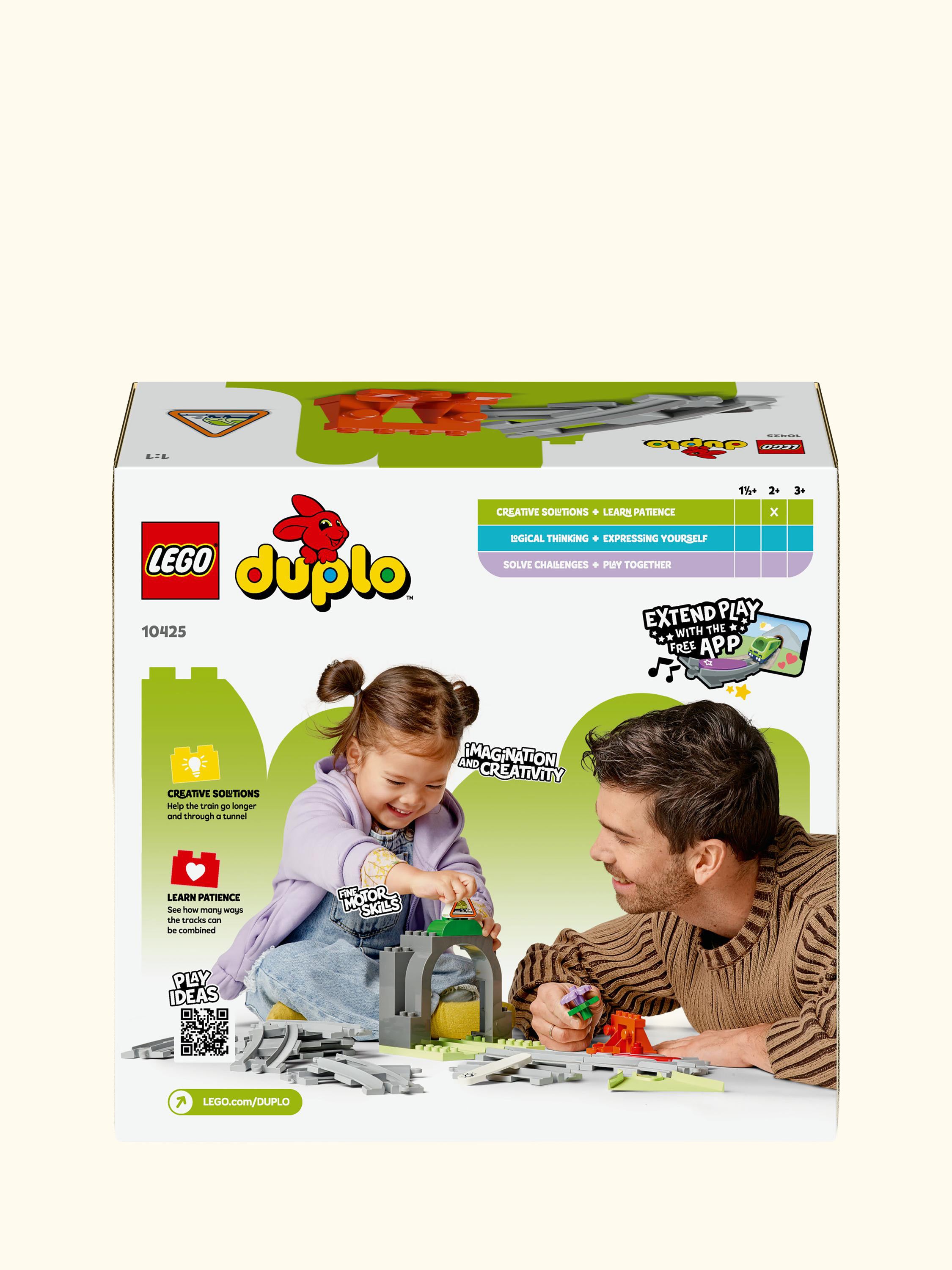 DUPLO Train Tunnel and Tracks Expansion Set Toy 10425