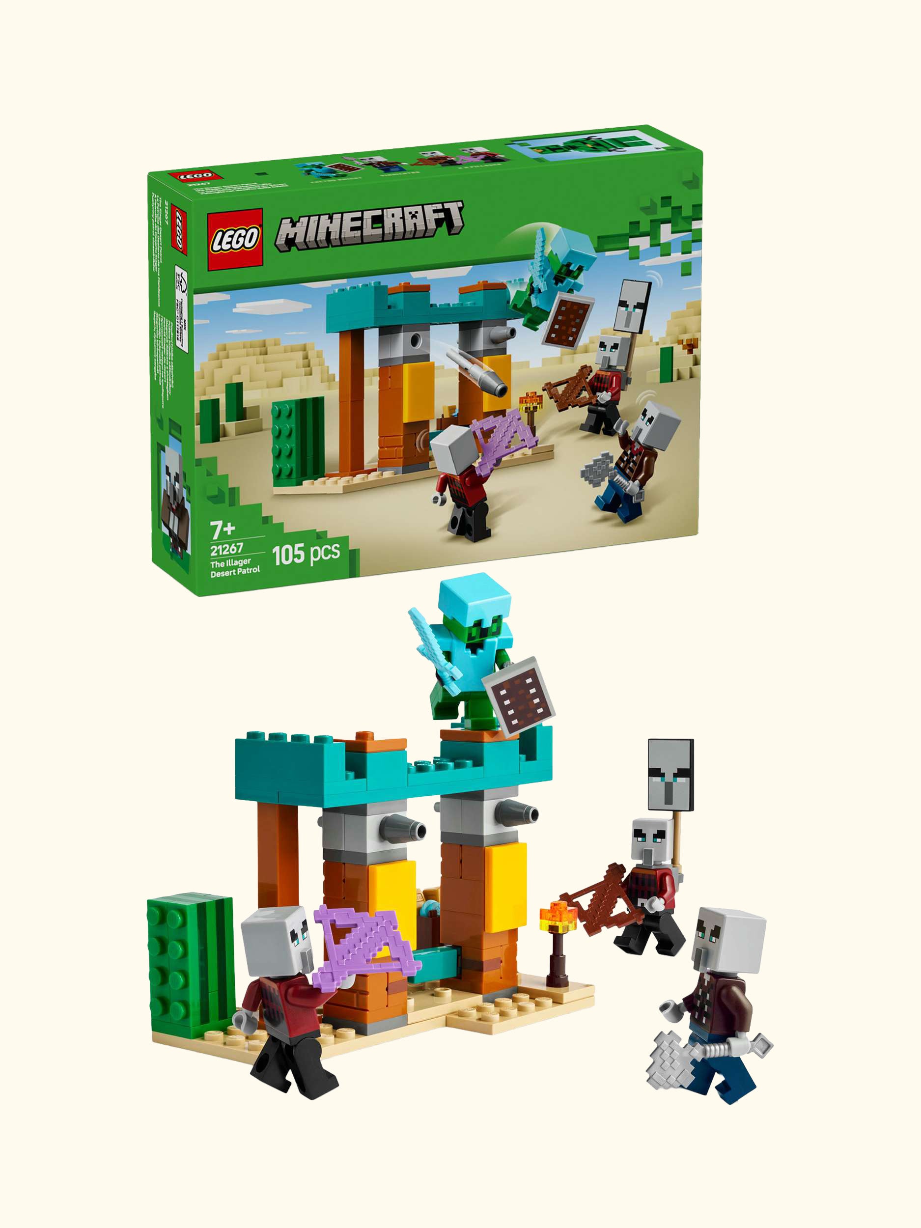 Minecraft The Illager Desert Patrol Building Toy 21267