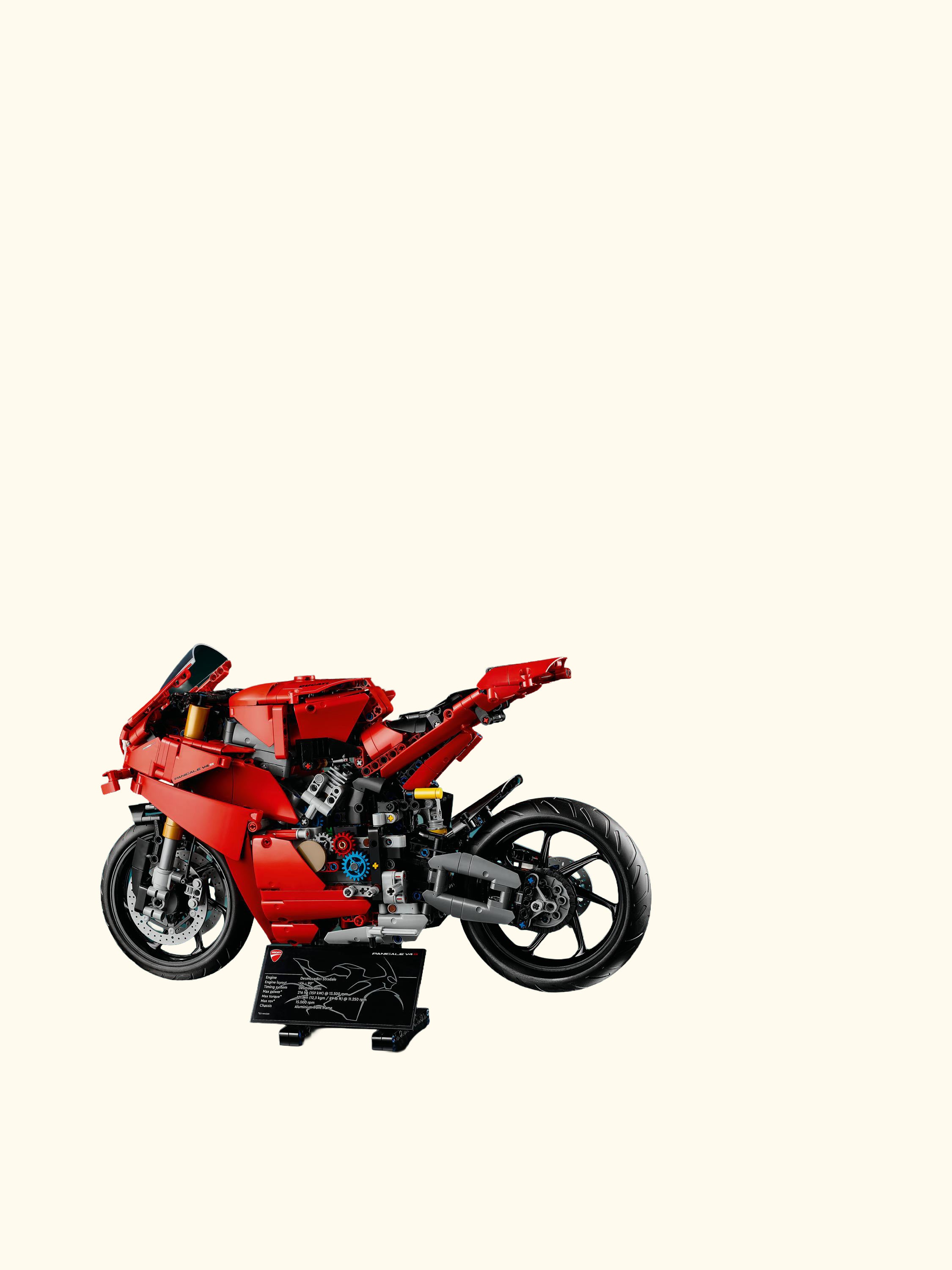 Technic 42202 Ducati Panigale V4S Motorcycle Building Set