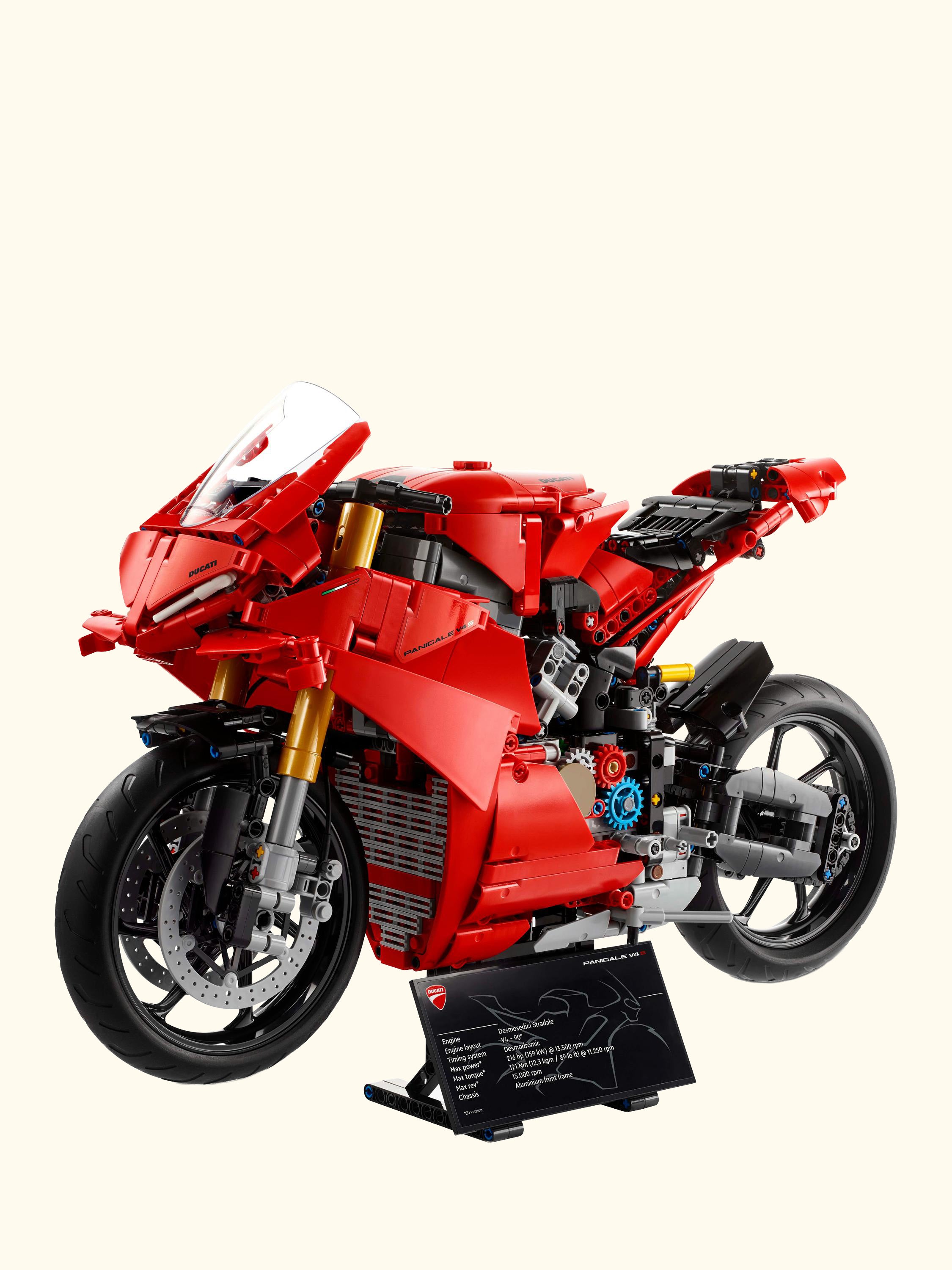 Technic 42202 Ducati Panigale V4S Motorcycle Building Set