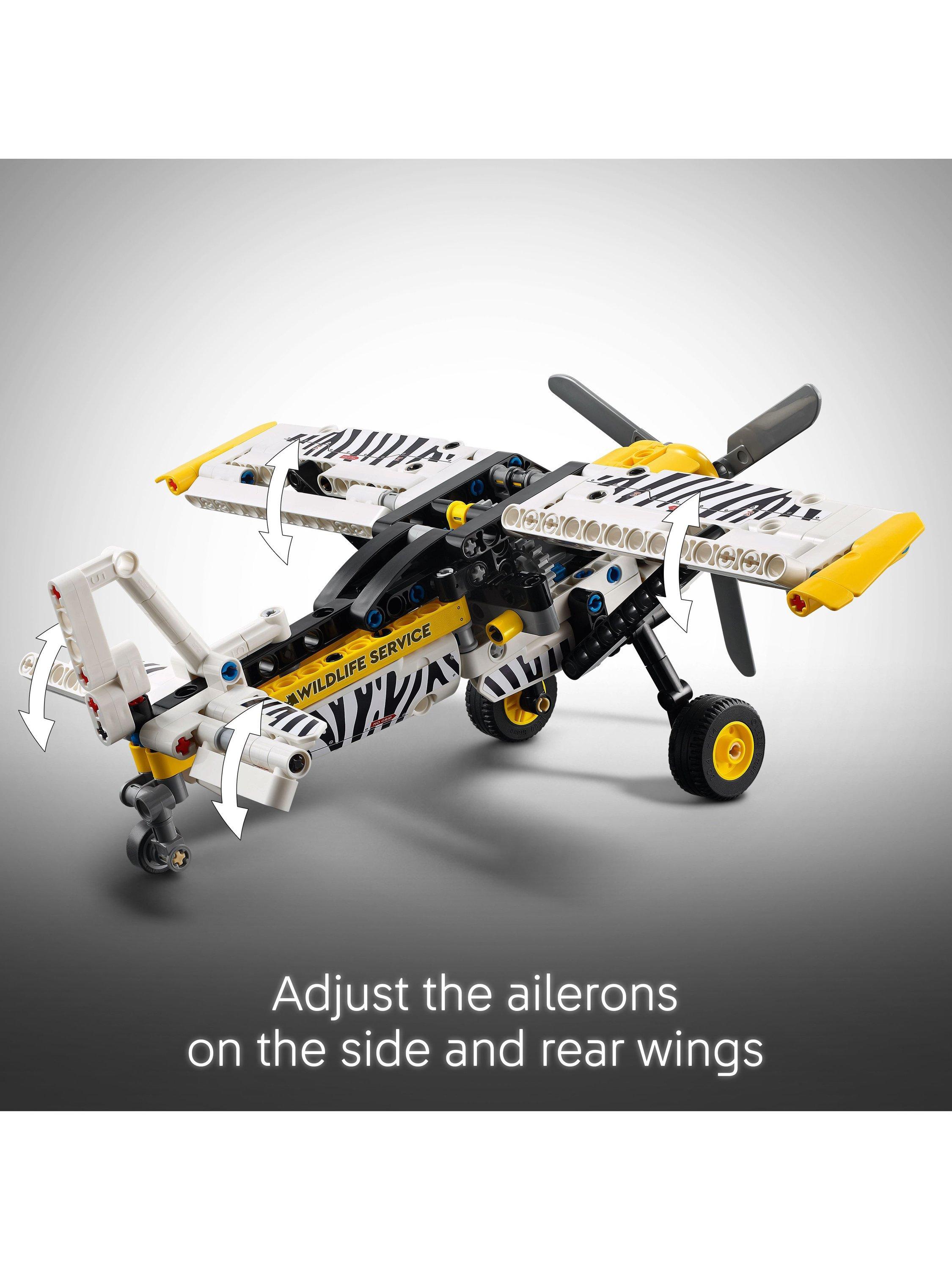 Technic Bush Plane Building Toy Set for Kids 42198