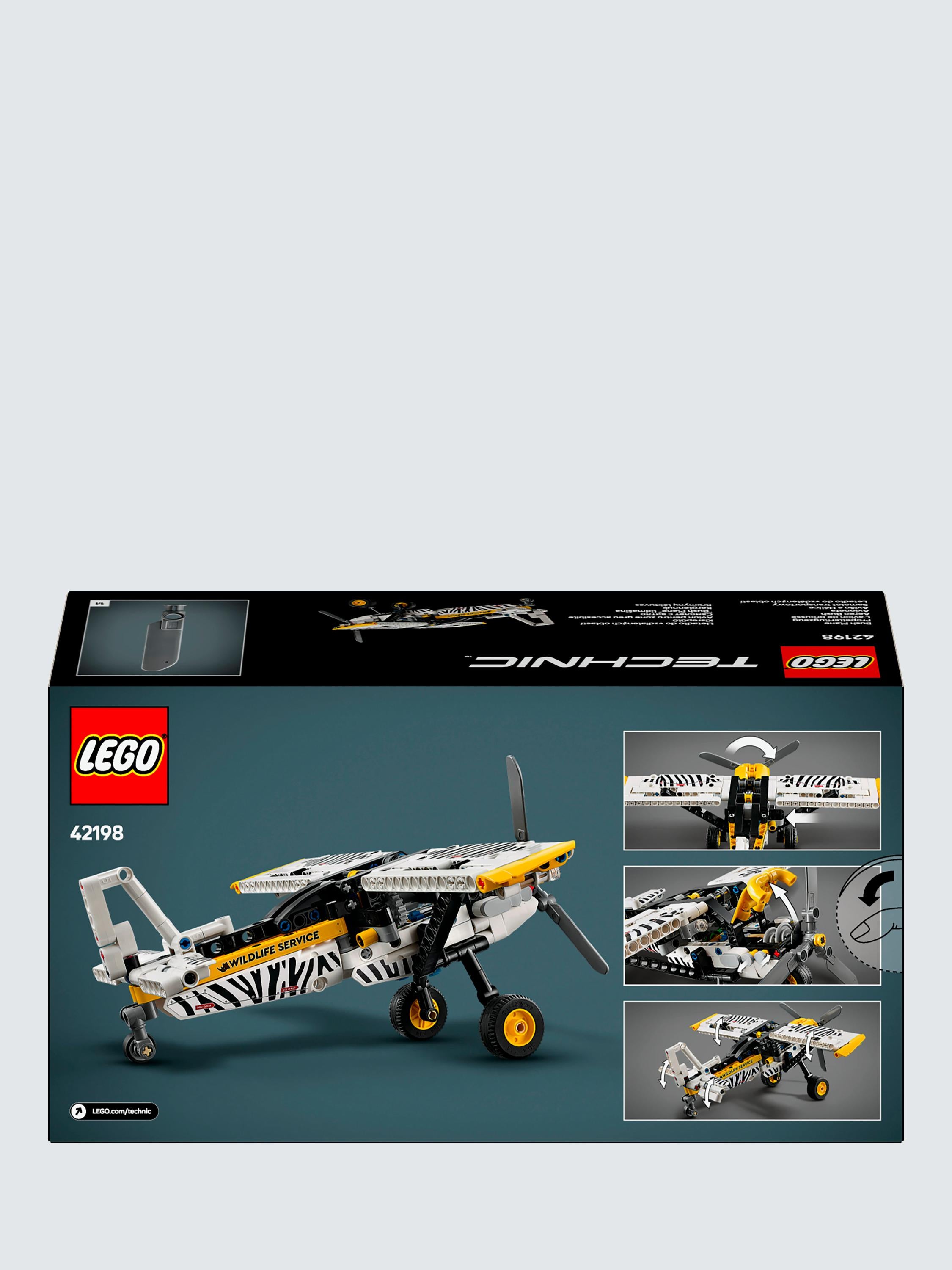 Technic Bush Plane Building Toy Set for Kids 42198