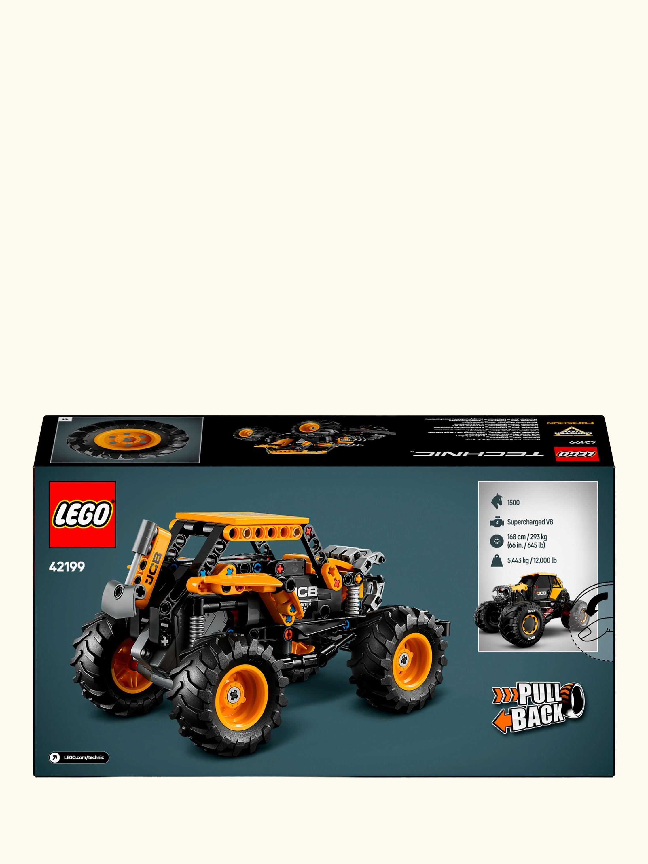 Technic Monster Jam DIGatron Pull-Back Truck Toy 42199