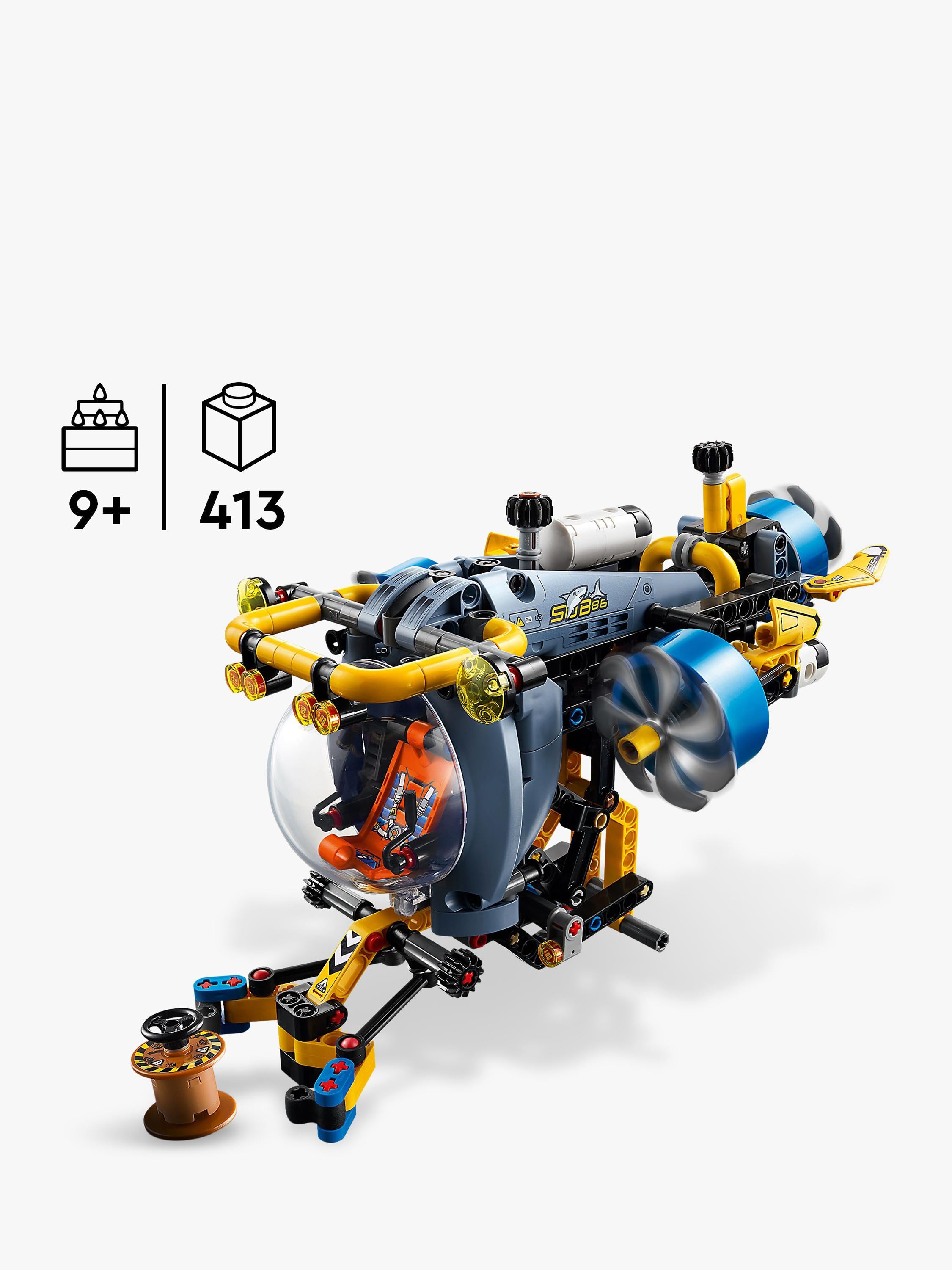 Technic Deep-Sea Research Submarine Building Toy 42201