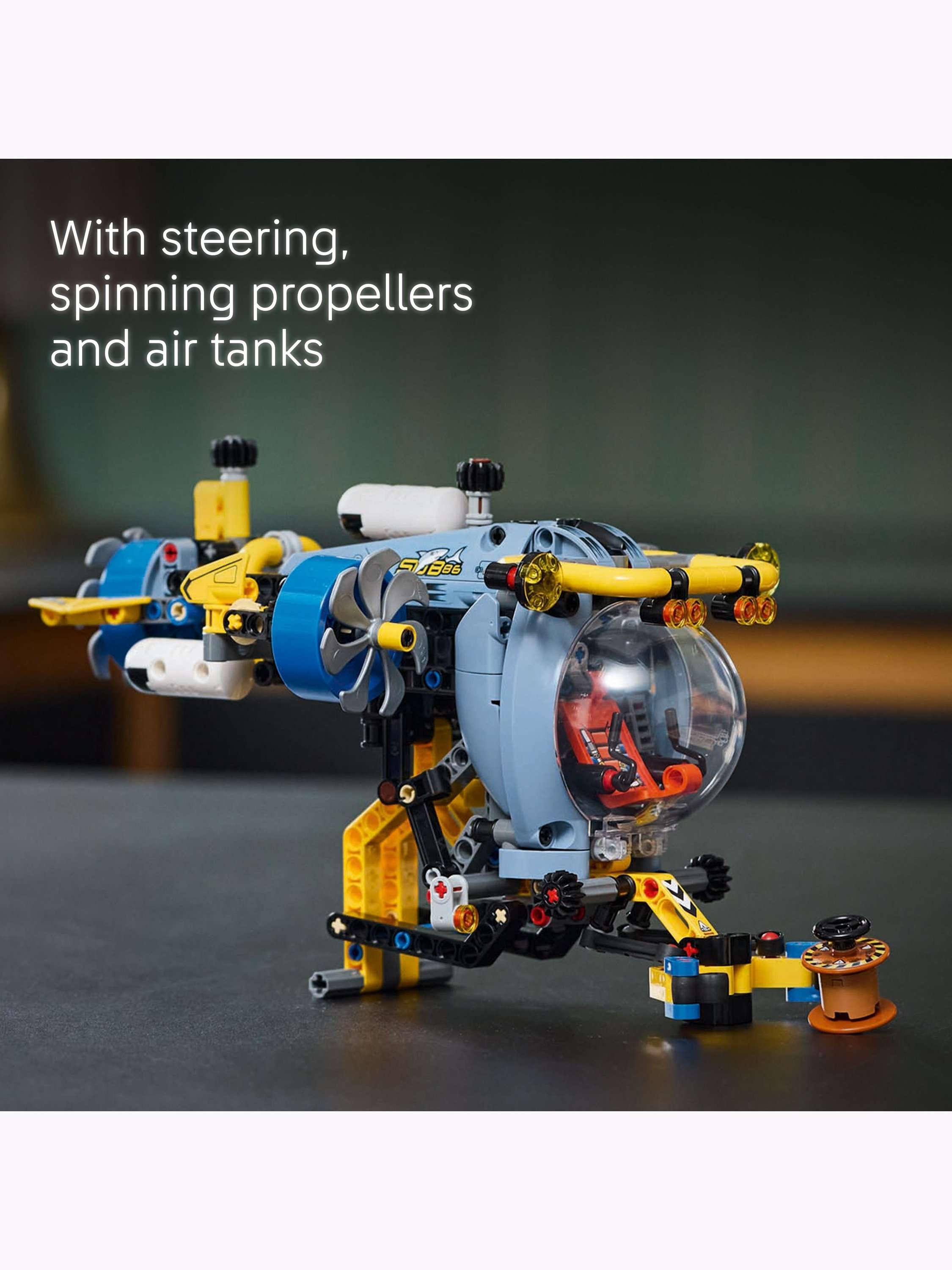 Technic Deep-Sea Research Submarine Building Toy 42201