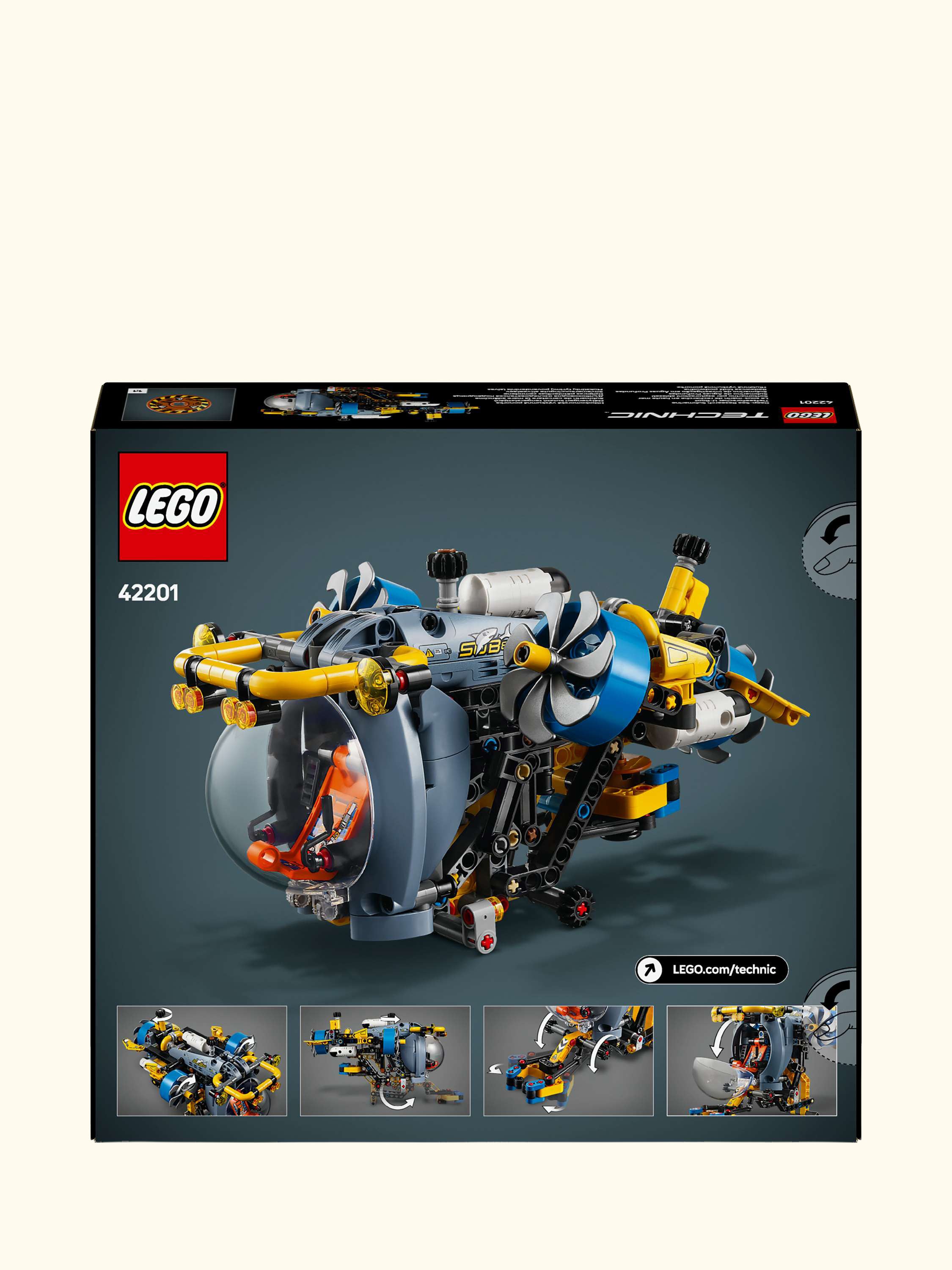 Technic Deep-Sea Research Submarine Building Toy 42201