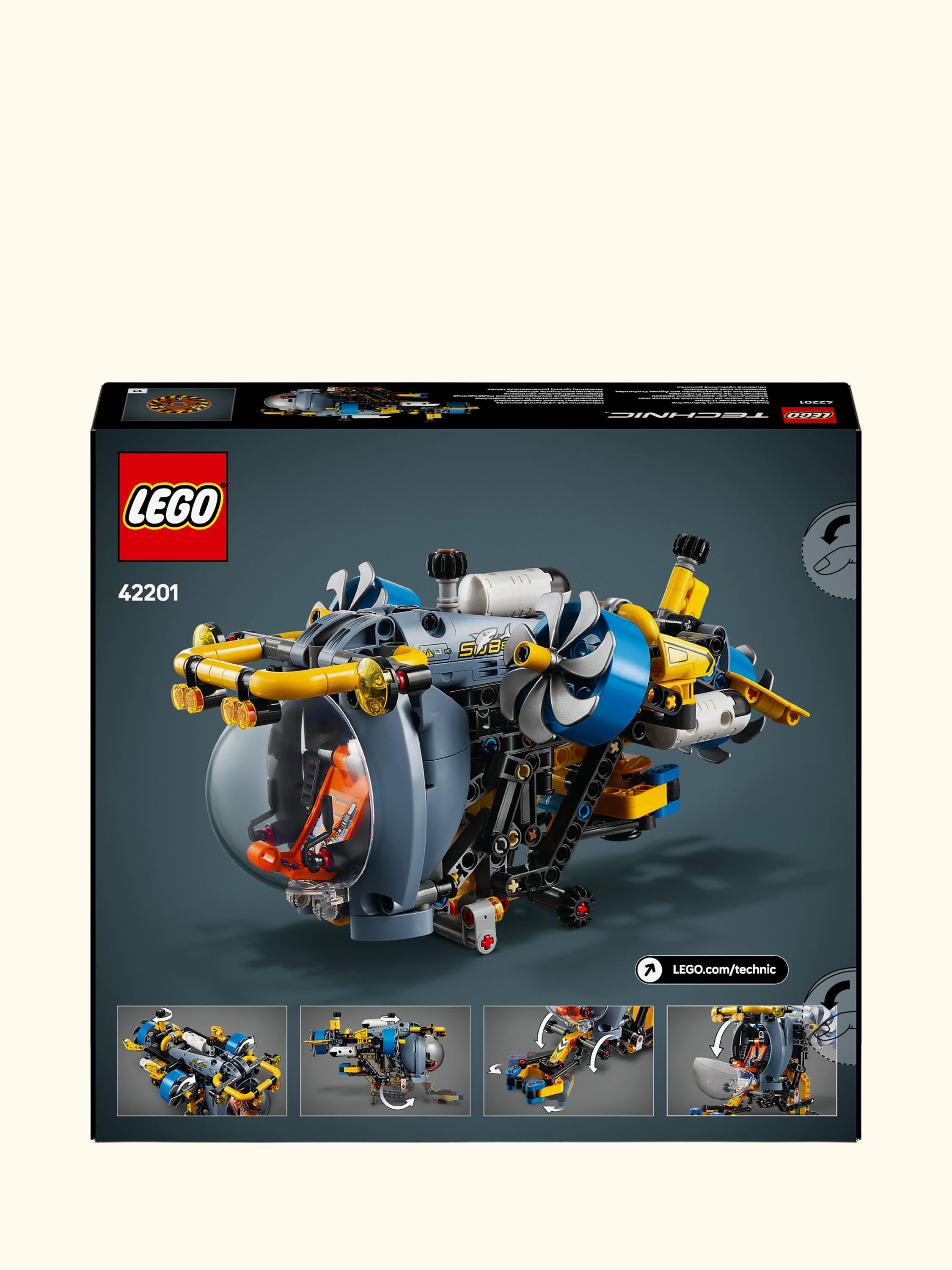 Technic Deep-Sea Research Submarine Building Toy 42201