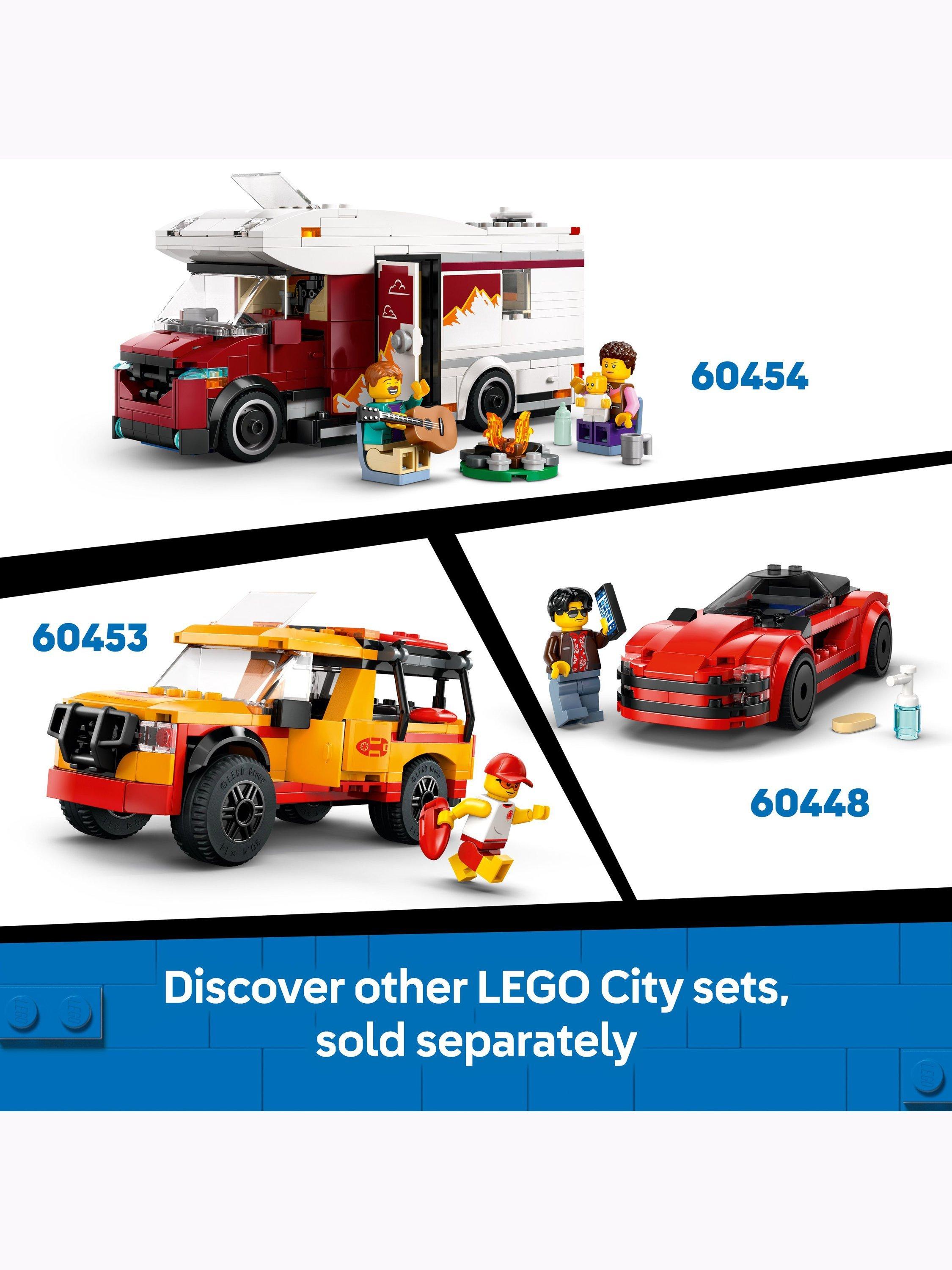 City Off-Road 4x4 Mountain Truck, Toy Vehicle Set 60447