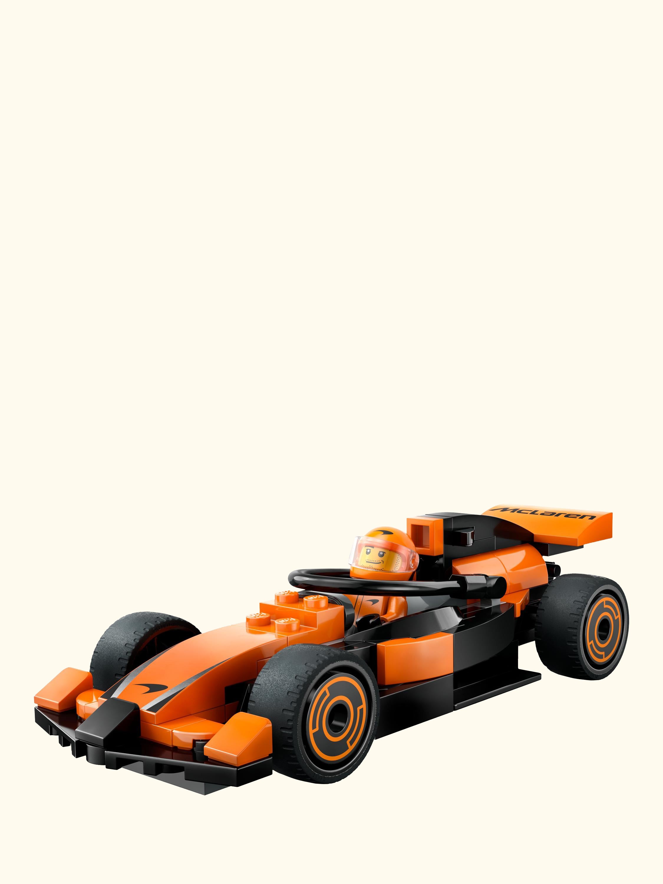 City F1 Driver with McLaren Race Car Toy Playset 60442