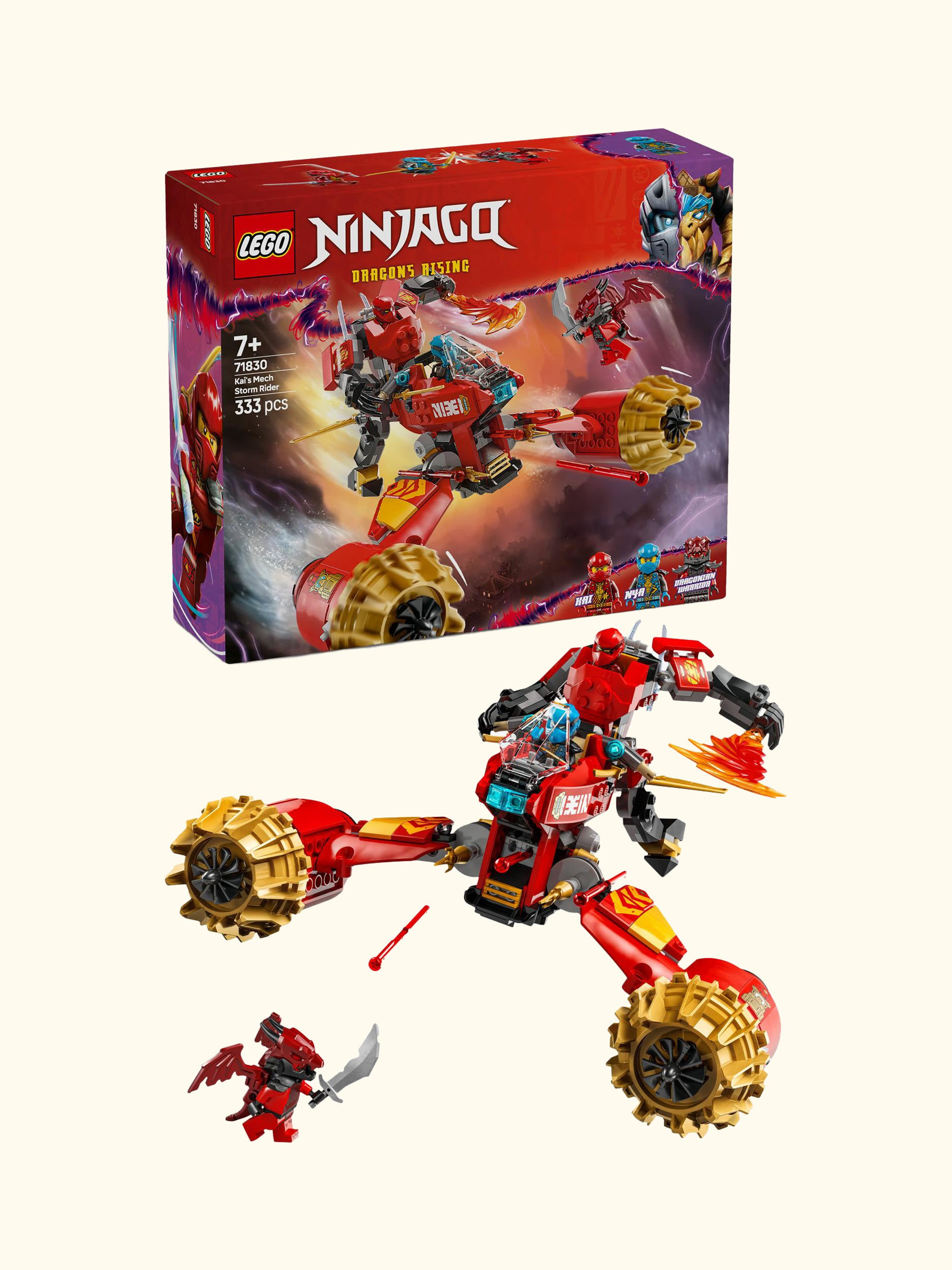 Ninjago 71830 Kai's Mech Storm Rider