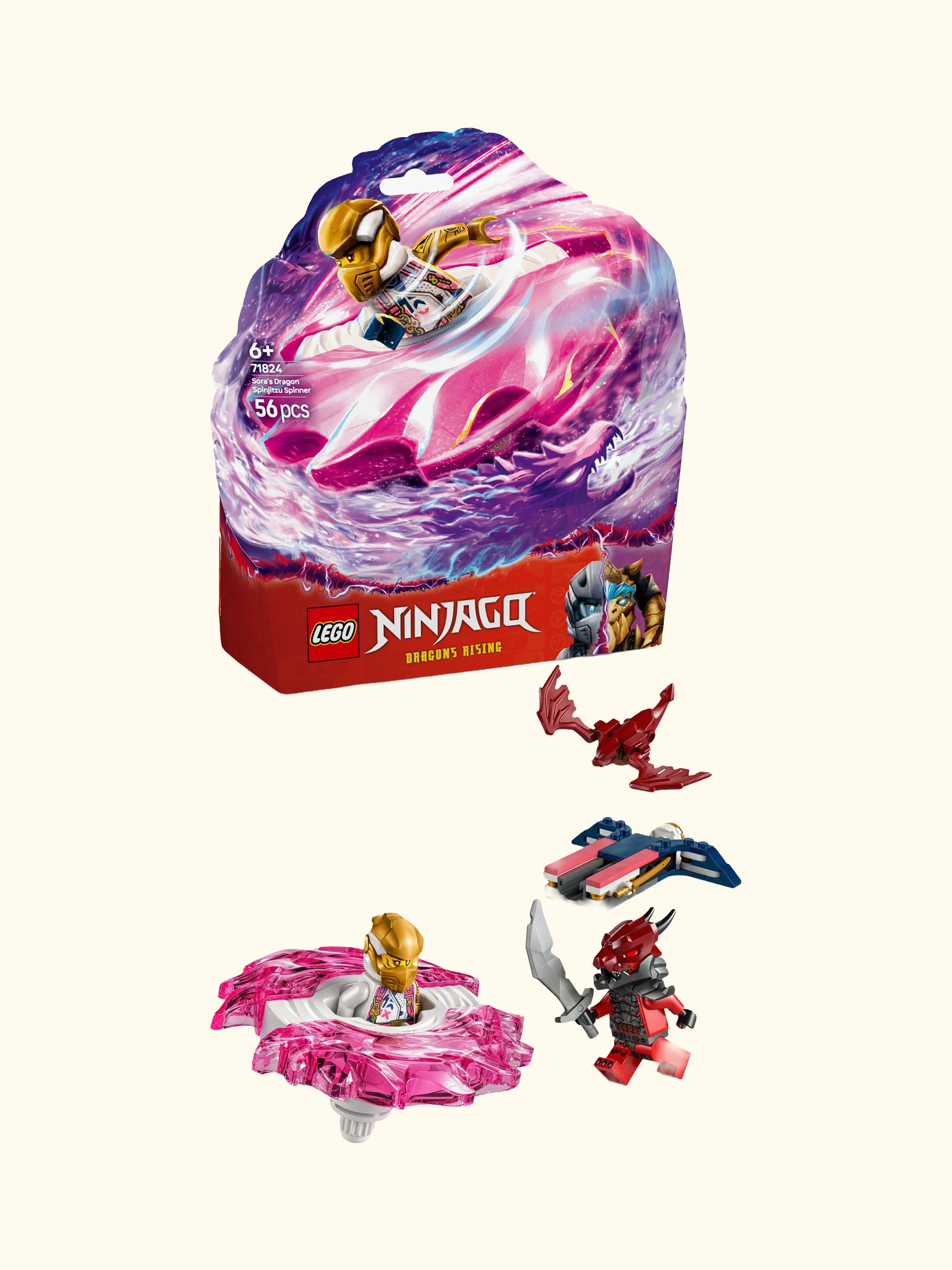 NINJAGO Sora’s Dragon Spinjitzu Spinner Toy 71824