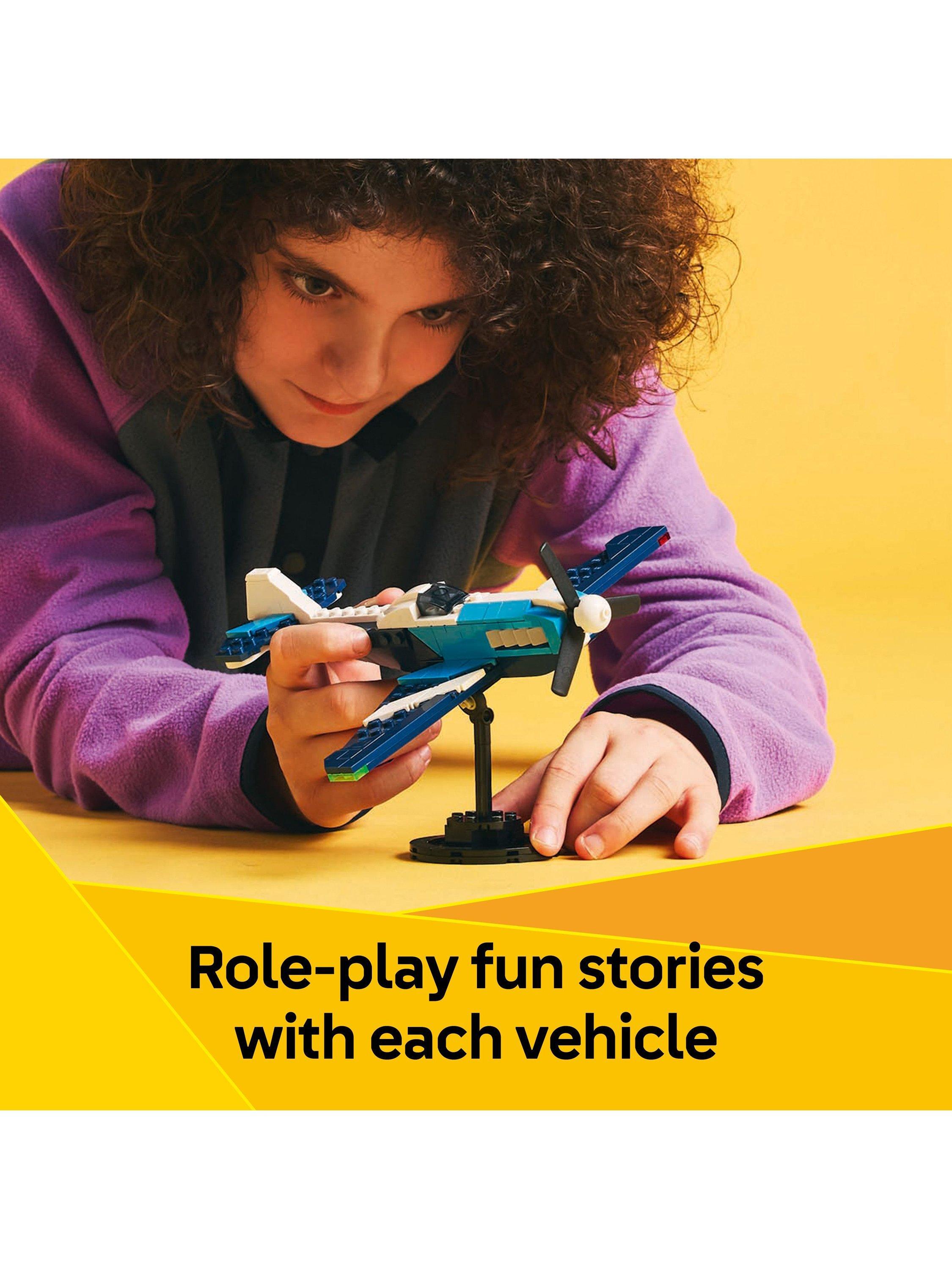 Creator 3in1 Aircraft: Race Plane Toy for Kids 31160