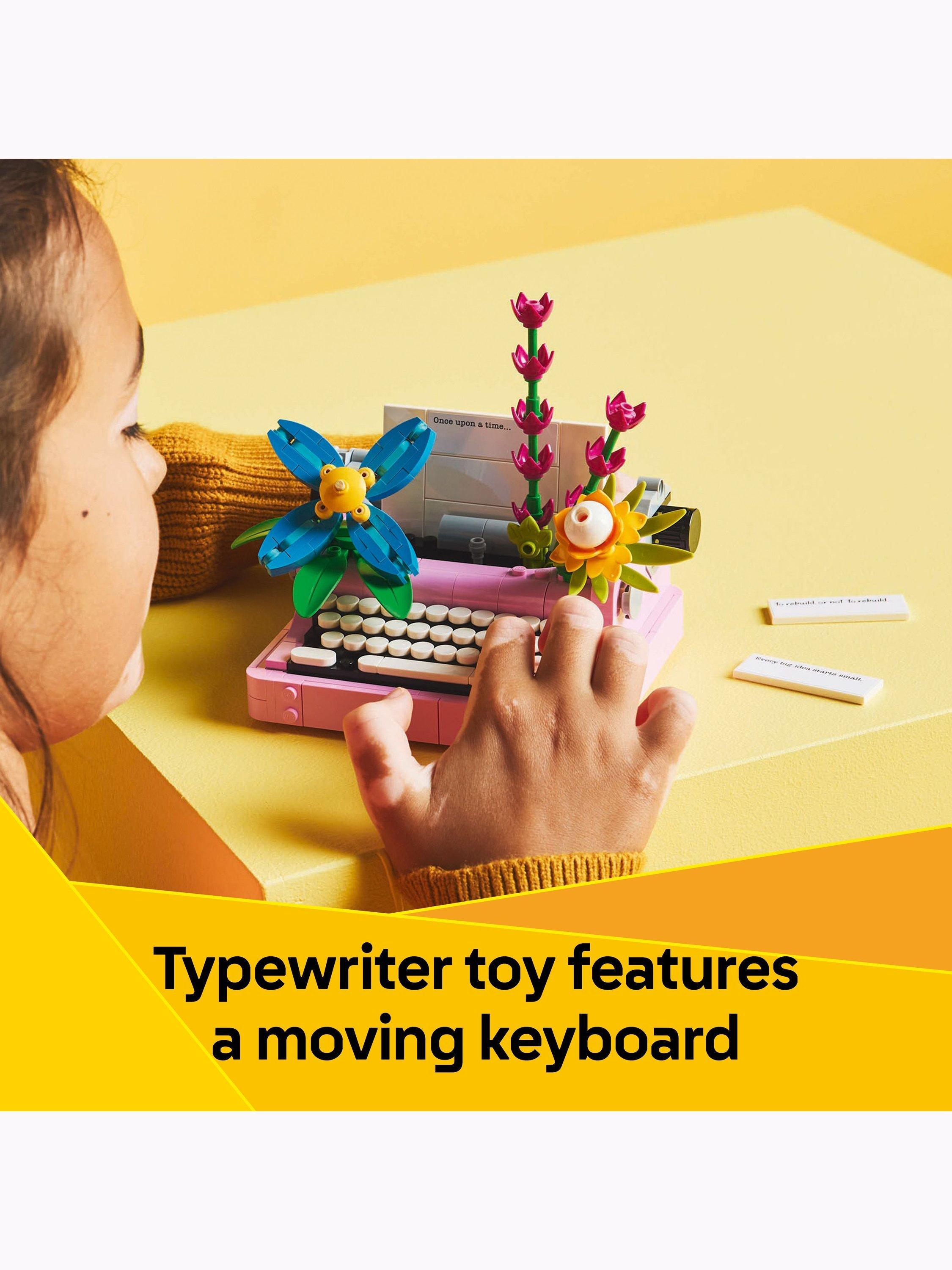 Creator 31169 Typewriter with Flowers Playset
