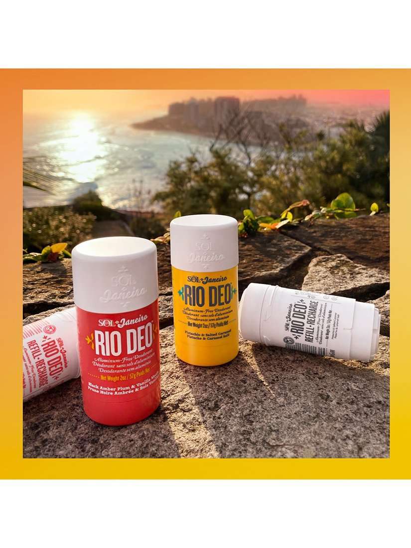 Rio Deo Aluminum-Free Deodorant Cheirosa 62 Refill, 57g