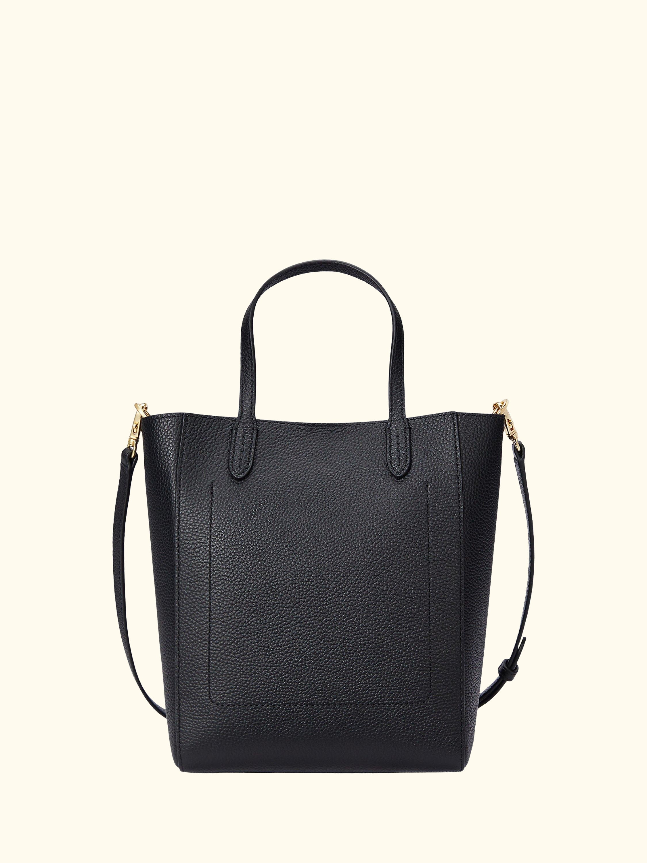 Lauren Ralph Lauren Cameryn Small Pebbled Leather Tote Bag