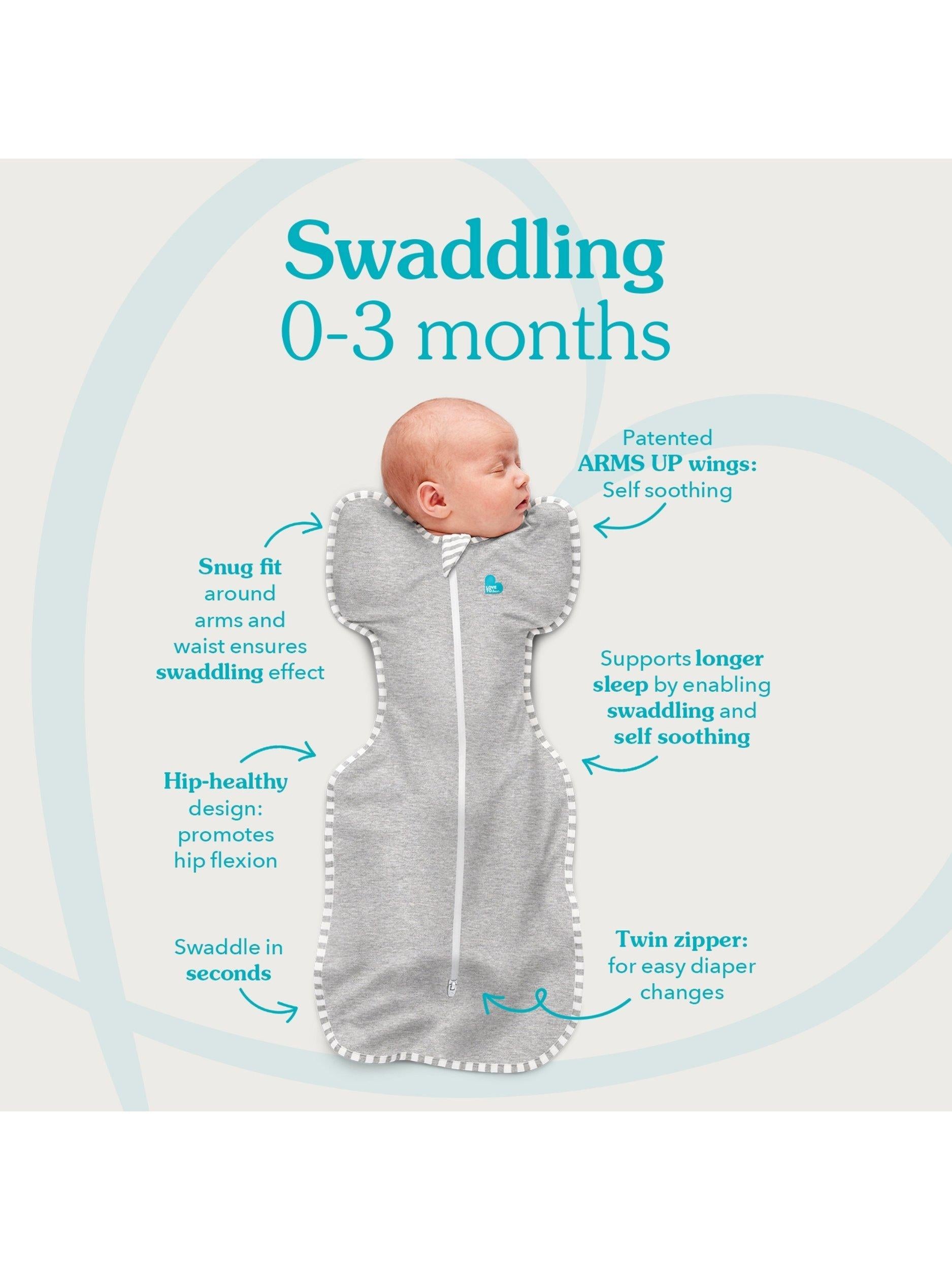 Swaddle Up Baby Sleeping Bag, 2.5 Tog, Rainbow