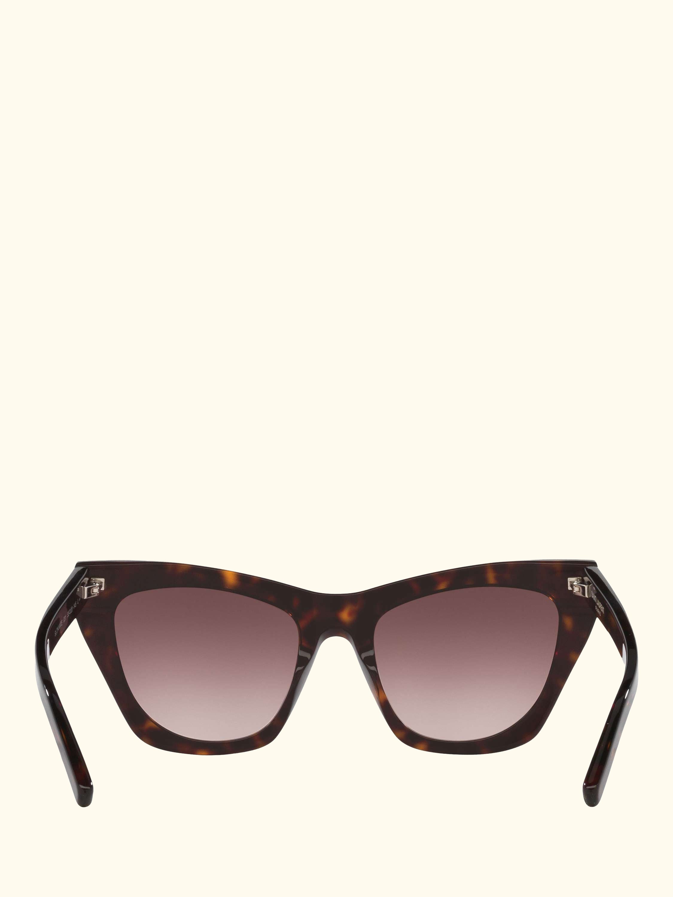 YS000091 Women's Cat's Eye Sunglasses, Tortoise/Brown Gradient