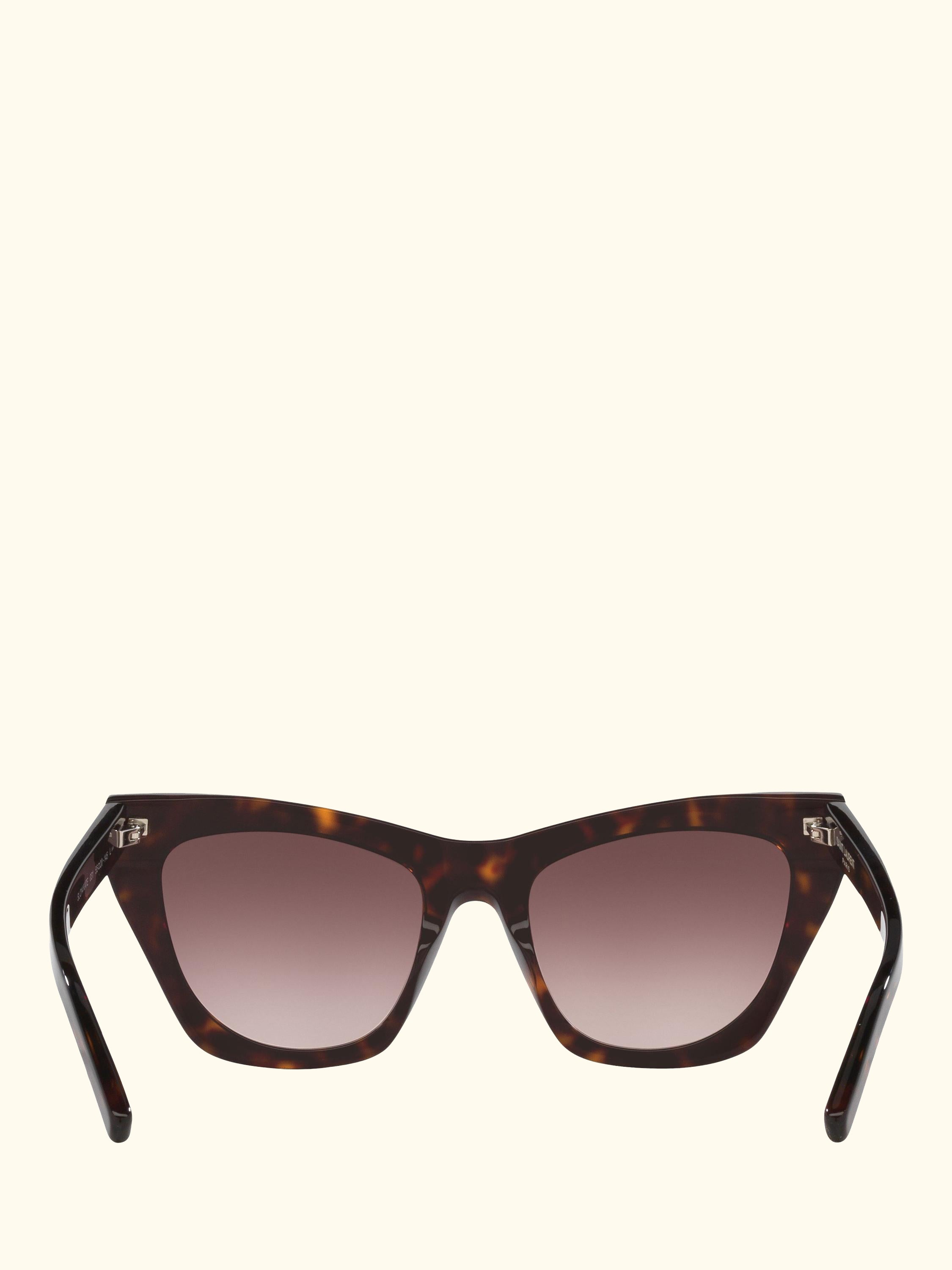 YS000091 Women's Cat's Eye Sunglasses, Tortoise/Brown Gradient