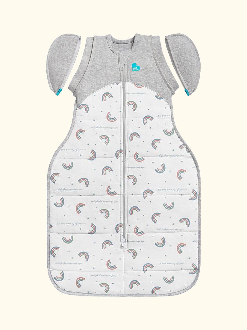 Swaddle Up Transition Baby Sleeping Bag, 2.5 Tog, Dreamer White, Medium