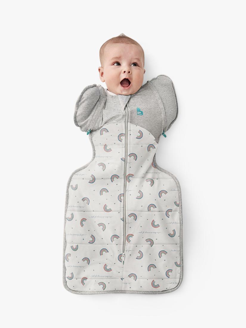 Swaddle Up Transition Baby Sleeping Bag, 2.5 Tog, Rainbow