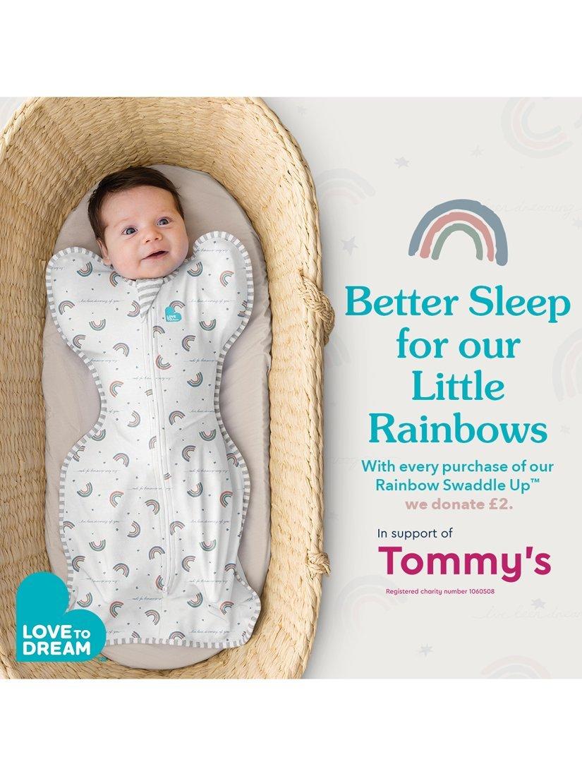 Swaddle Up Baby Sleeping Bag, 1.0 Tog, Cloud