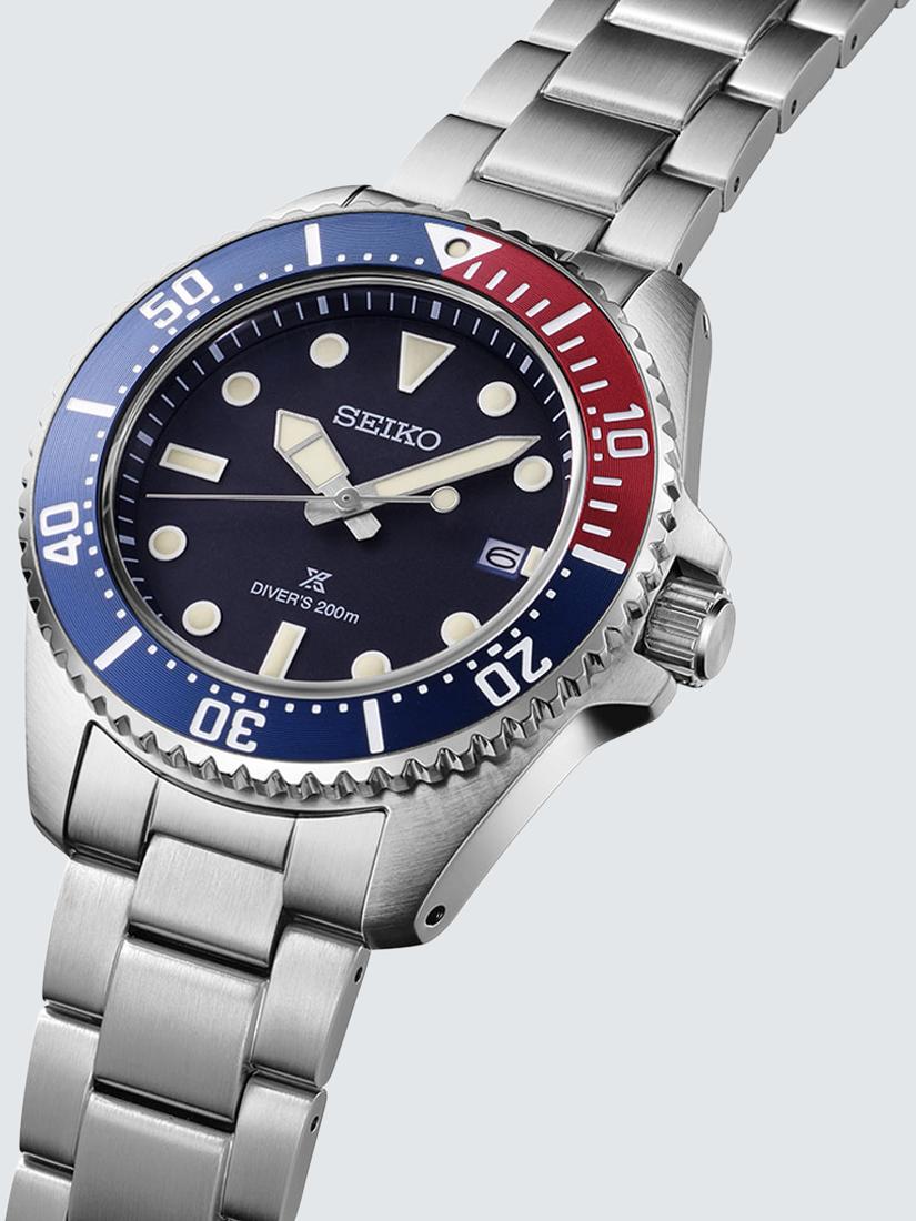 SNE595P1 Men's Prospex Solar Diver's Date Bracelet Strap Watch