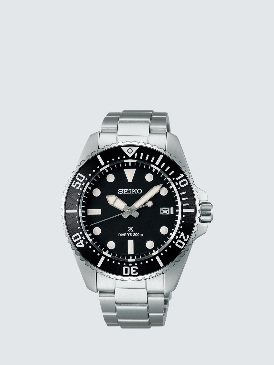 SNE597P1 Men's Prospex Solar Diver's Bracelet Strap Watch, Black
