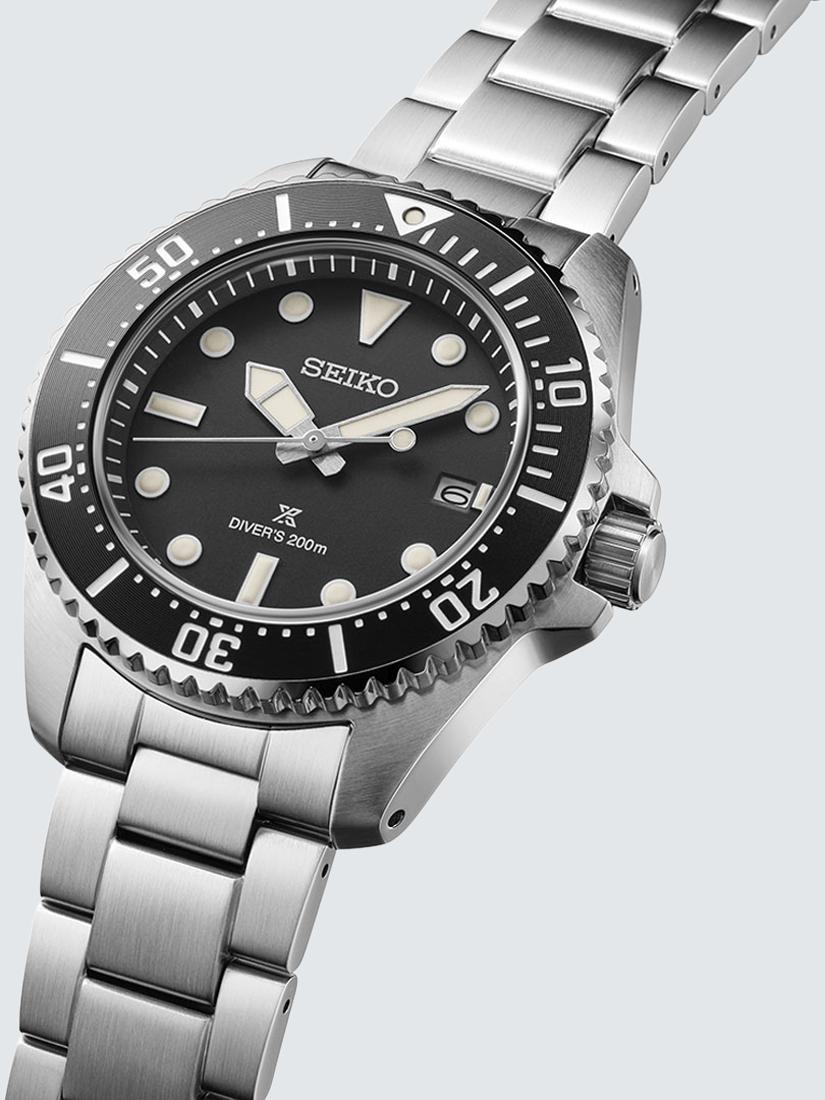 SNE597P1 Men's Prospex Solar Diver's Bracelet Strap Watch, Black
