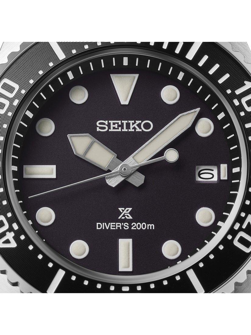 SNE597P1 Men's Prospex Solar Diver's Bracelet Strap Watch, Black