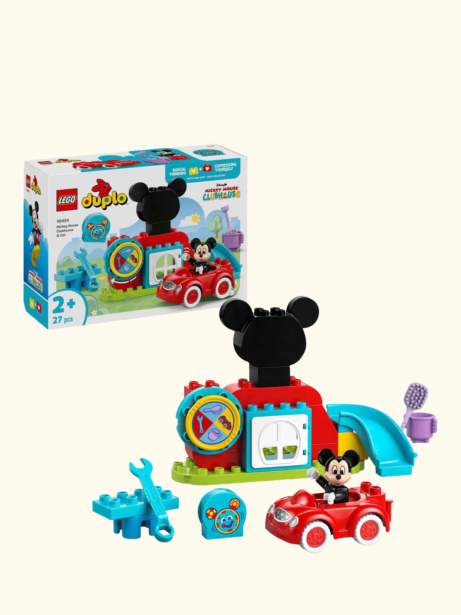 DUPLO | Disney Mickey Mouse Clubhouse & Car Set 10454