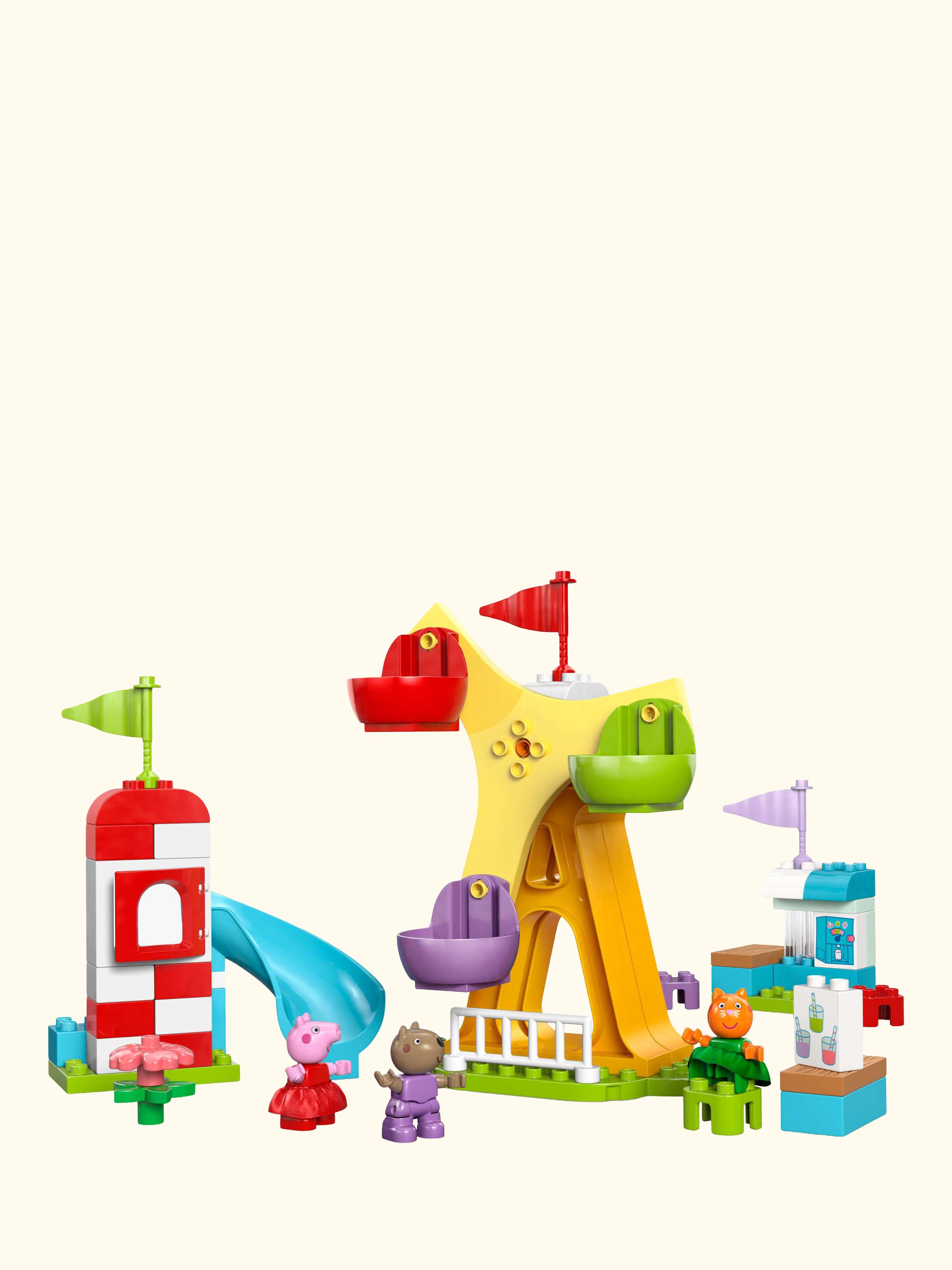 DUPLO Peppa Pig Funfair Toddler Learning Toy 10453