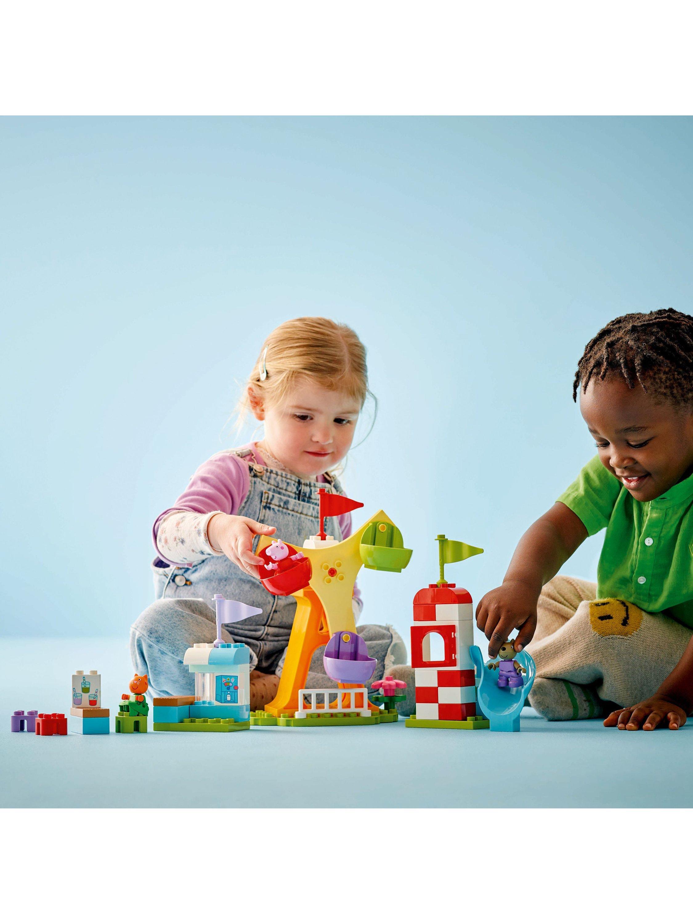 DUPLO Peppa Pig Funfair Toddler Learning Toy 10453
