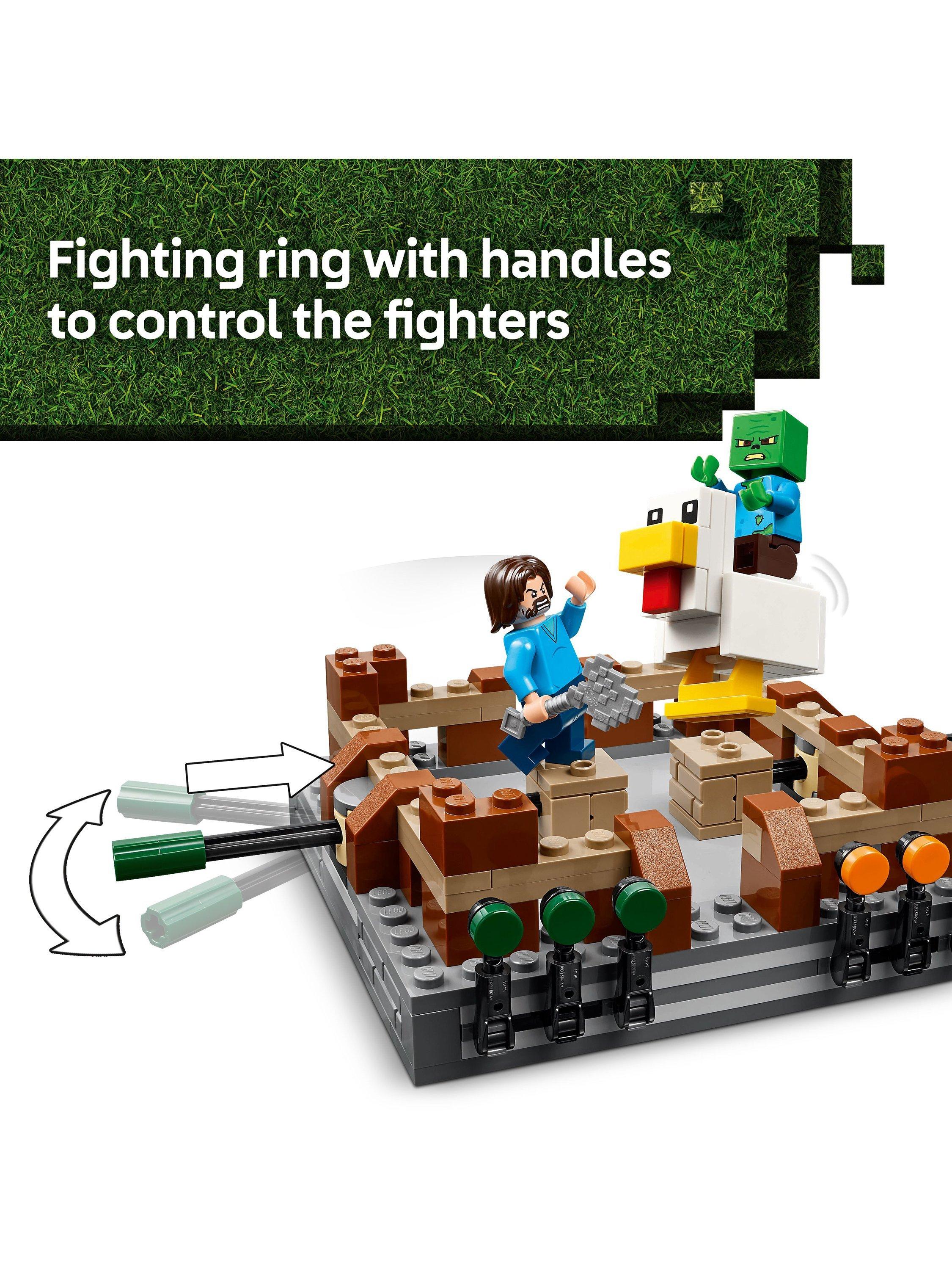 Minecraft Woodland Mansion Fighting Ring Toy Set 21272