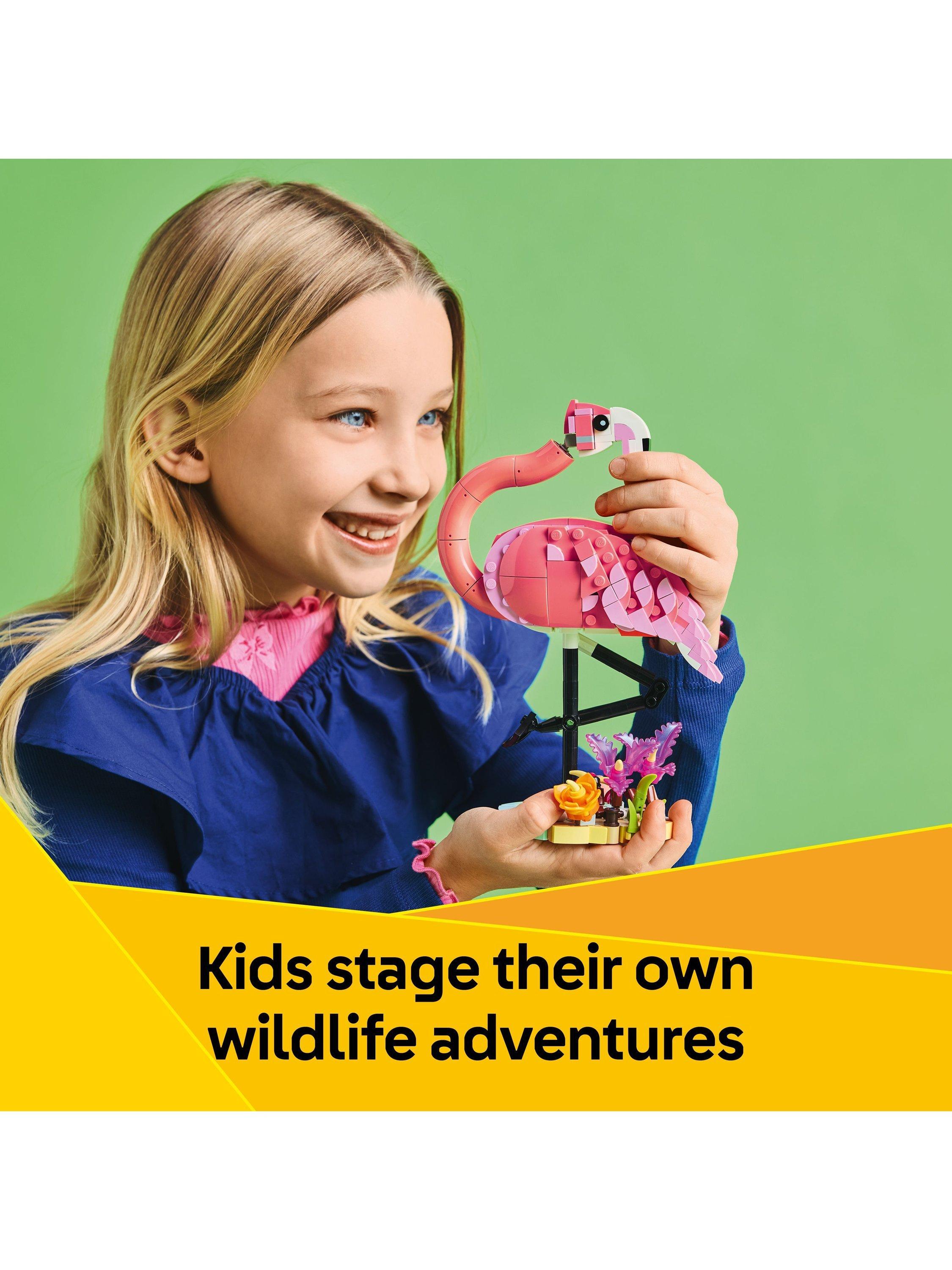 Creator 3in1 Wild Animals: Pink Flamingo Set 31170