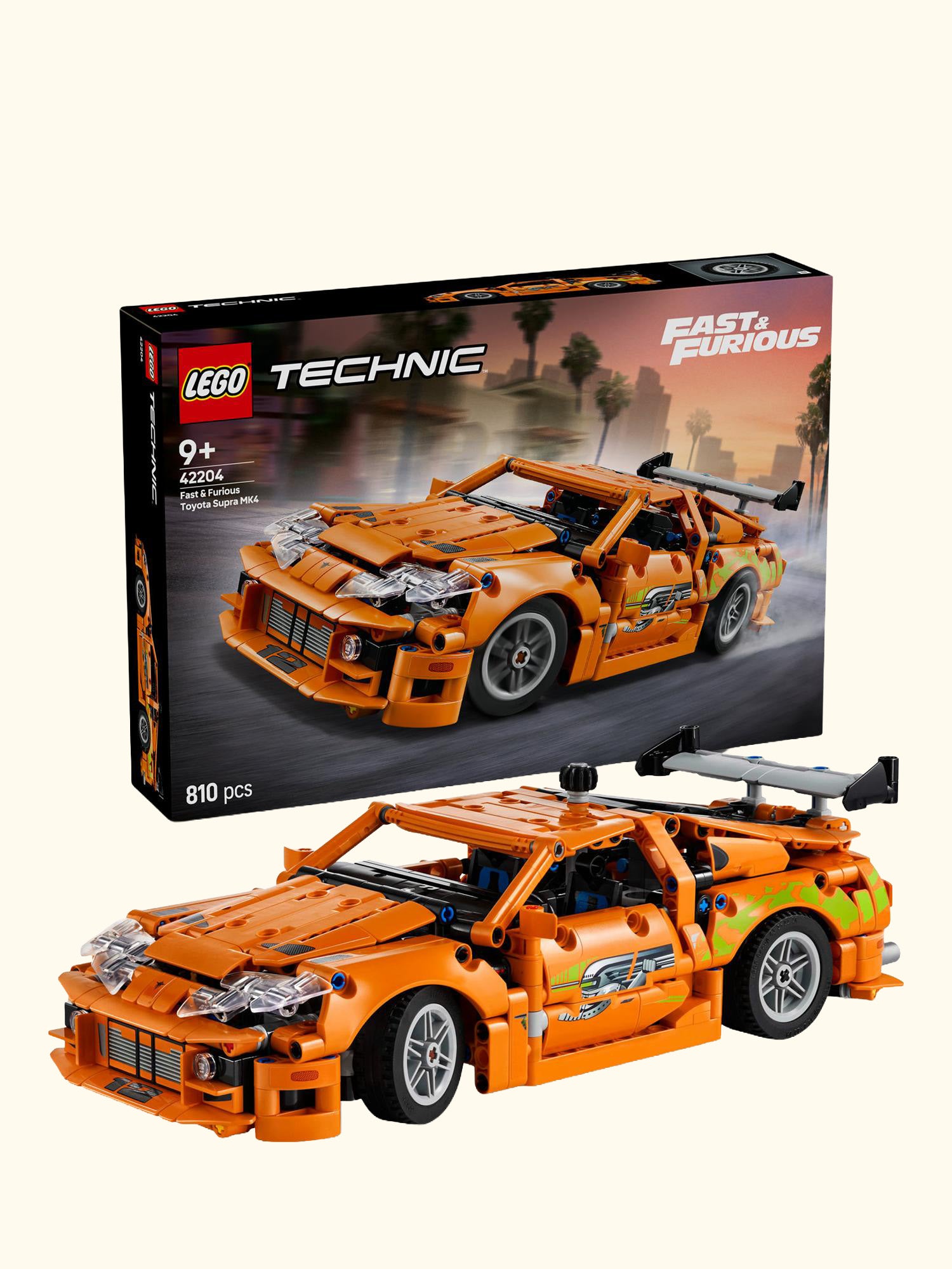 Technic 42204 Fast & Furious Toyota Supra MK4