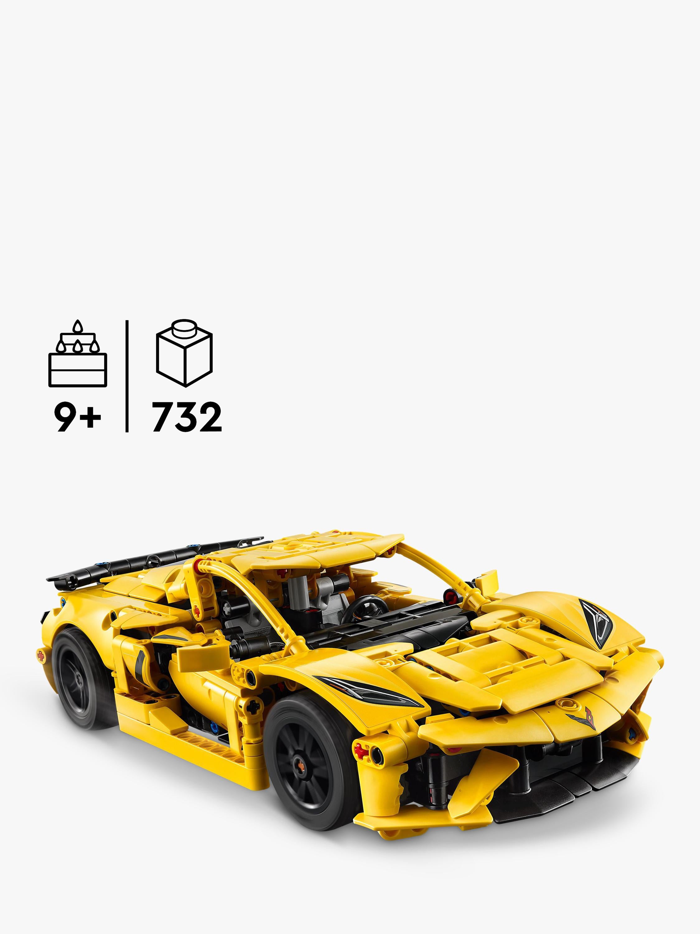 Technic Chevrolet Corvette Stingray Car Toy Set 42205
