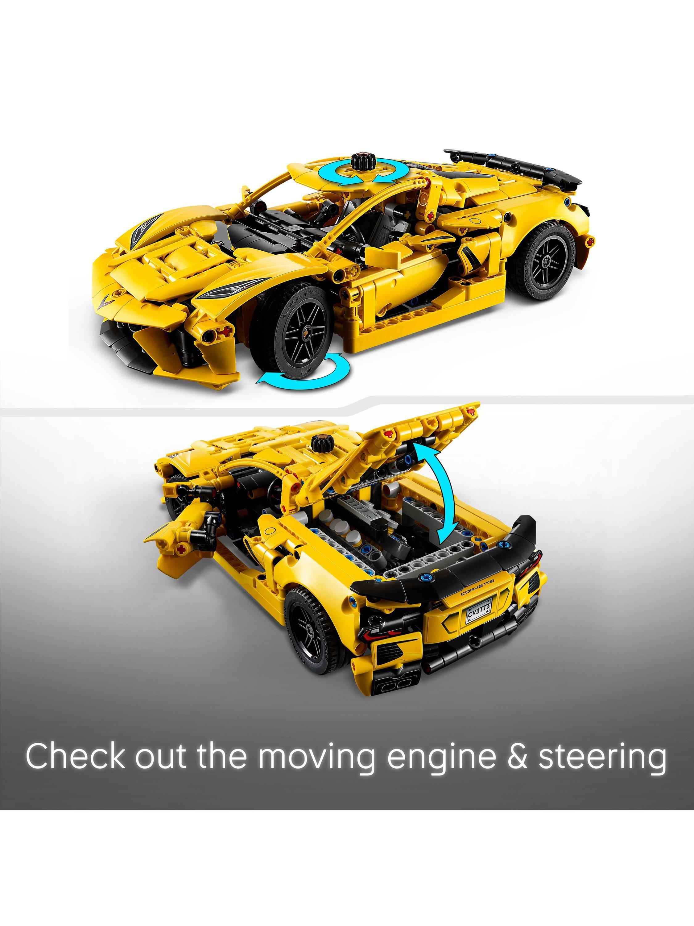 Technic Chevrolet Corvette Stingray Car Toy Set 42205