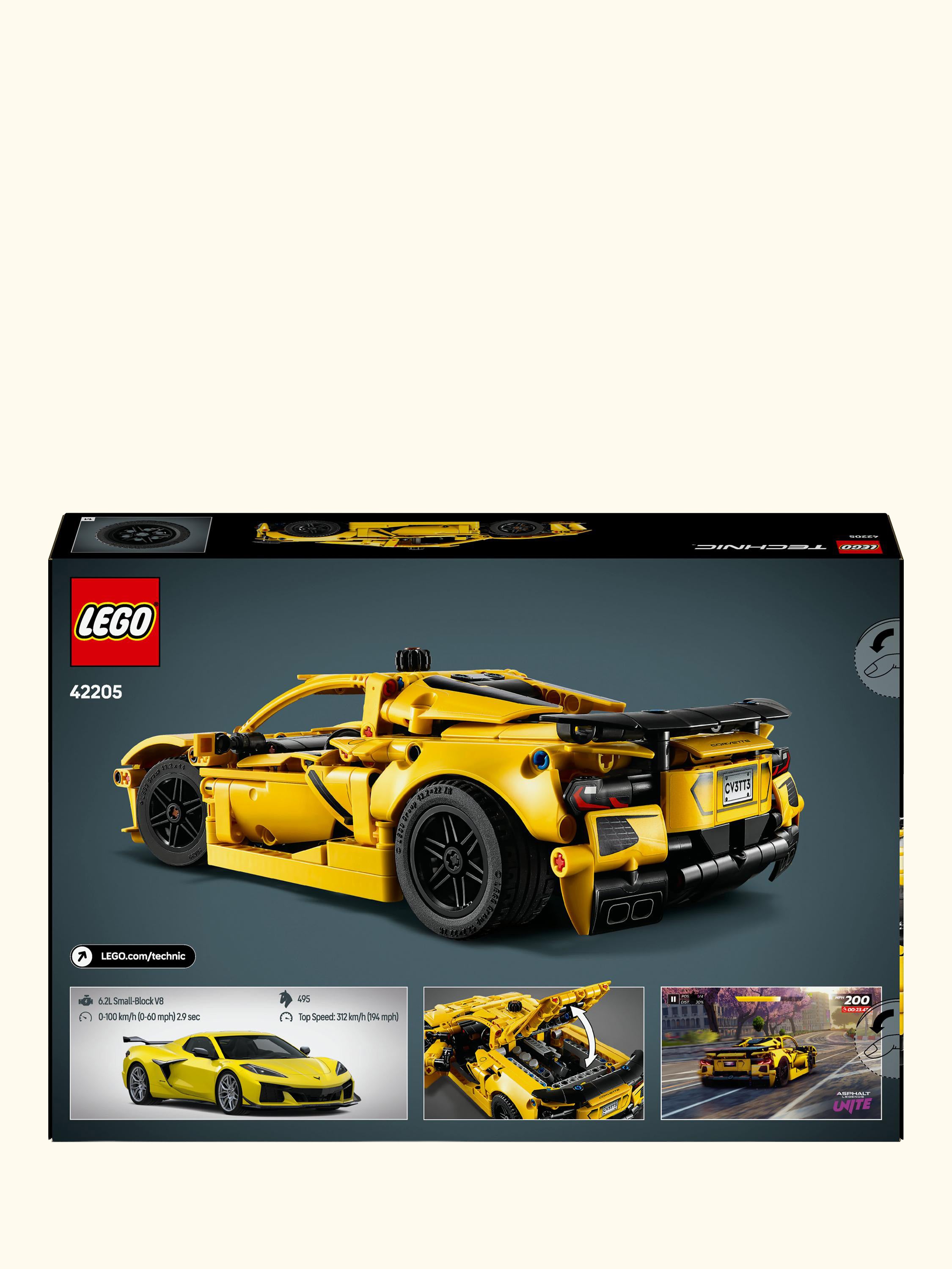 Technic Chevrolet Corvette Stingray Car Toy Set 42205
