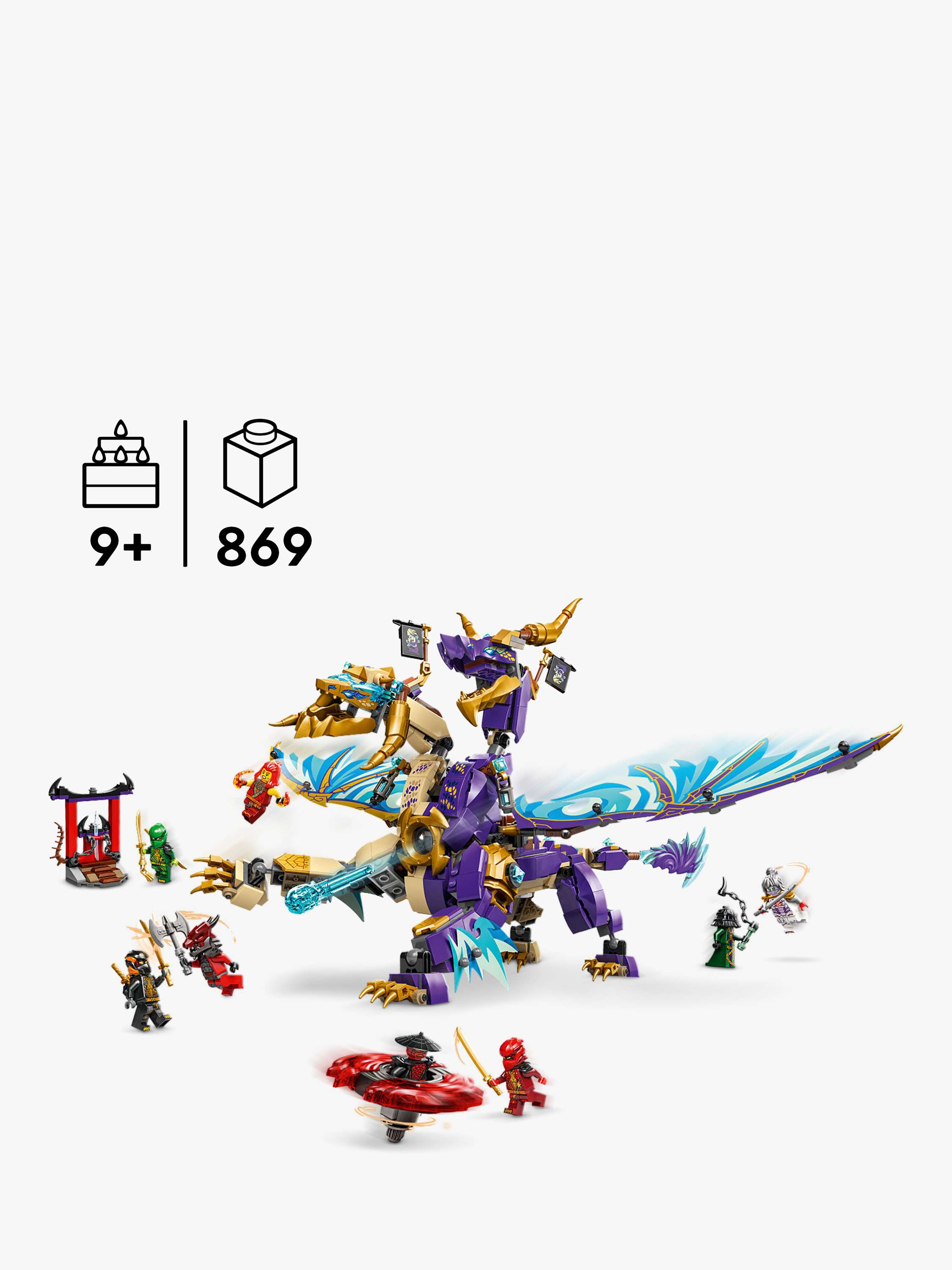 NINJAGO Arc Dragon of Focus Ninja Building Toy 71836