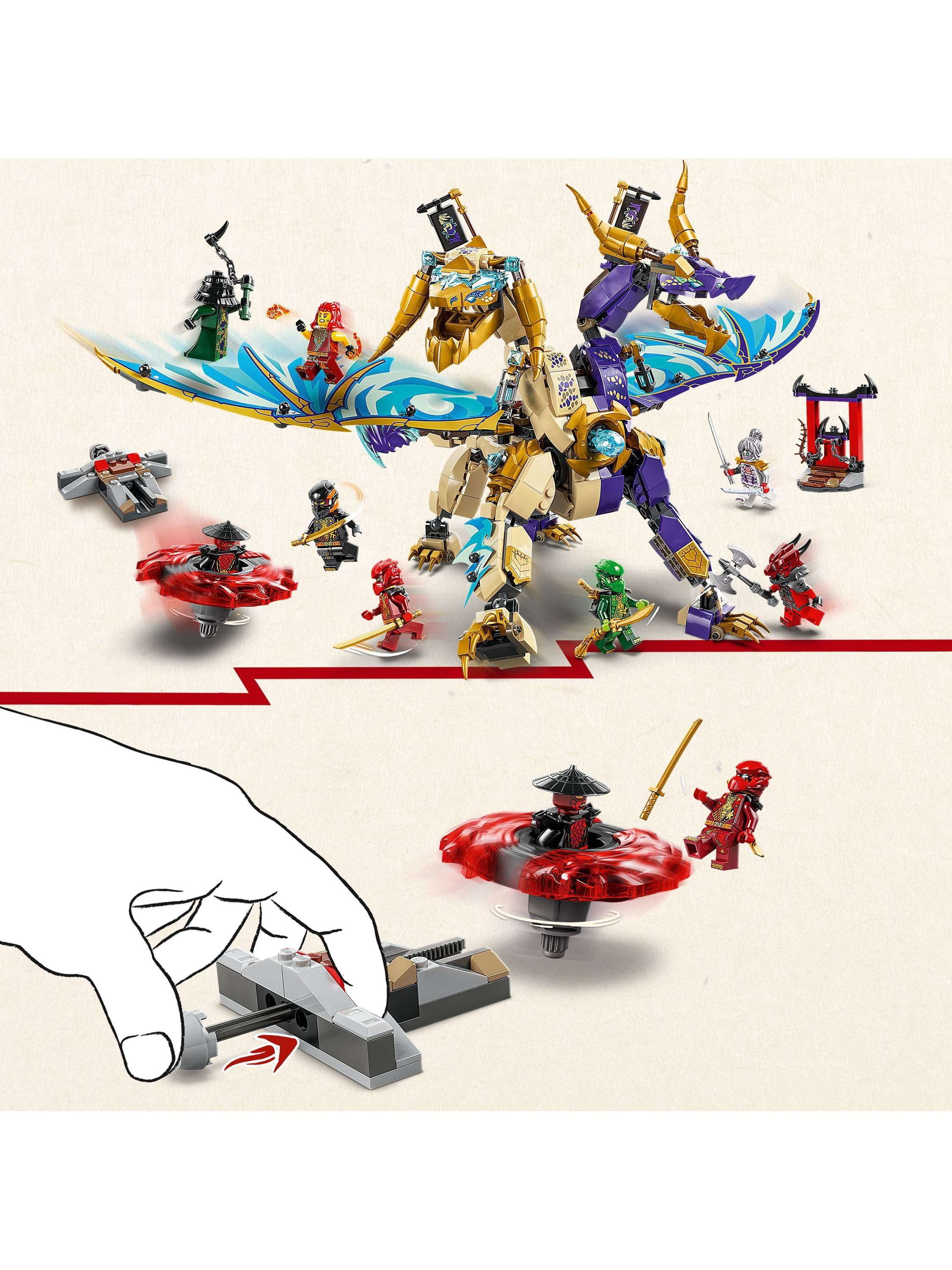 NINJAGO Arc Dragon of Focus Ninja Building Toy 71836