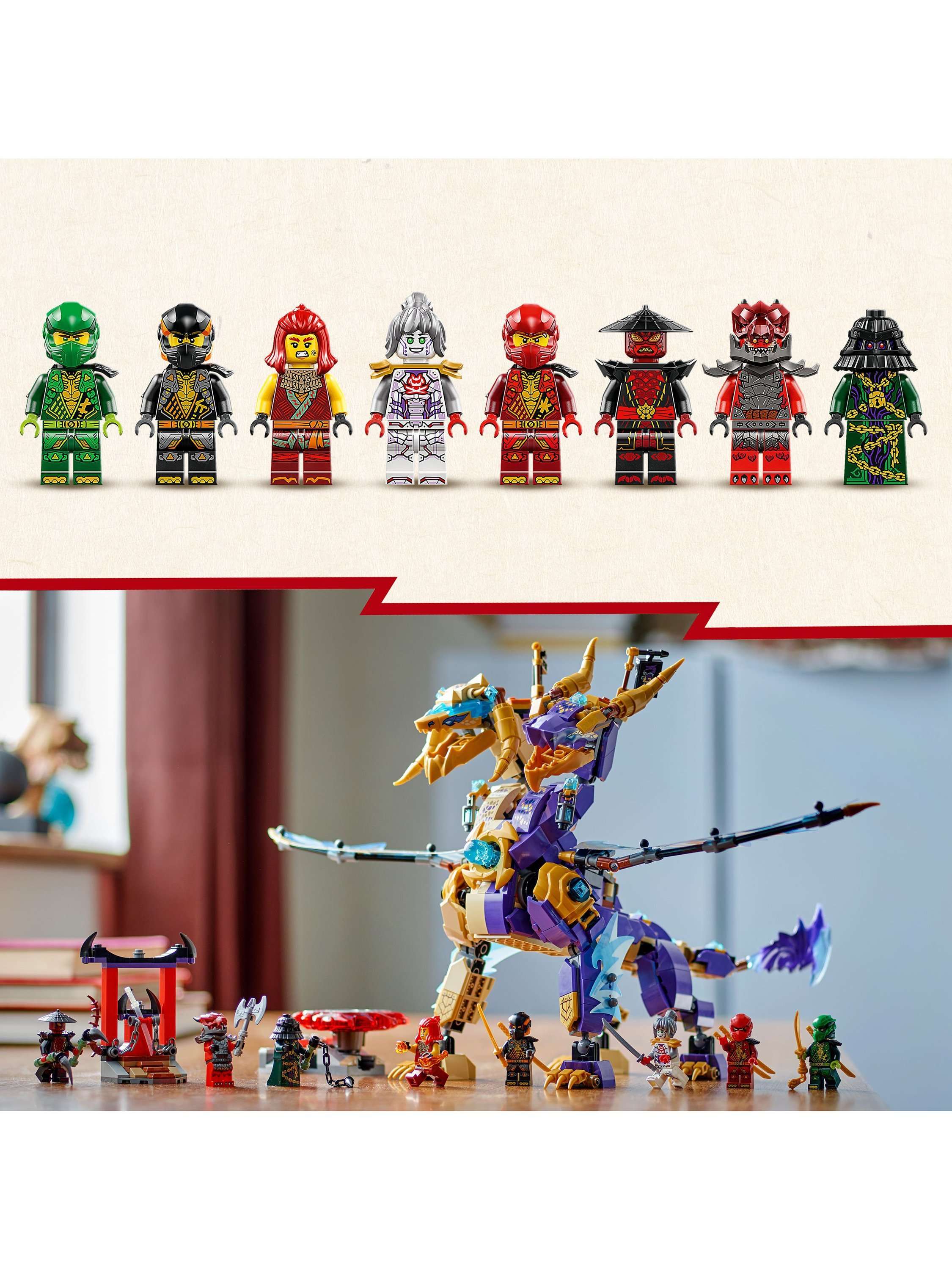 NINJAGO Arc Dragon of Focus Ninja Building Toy 71836