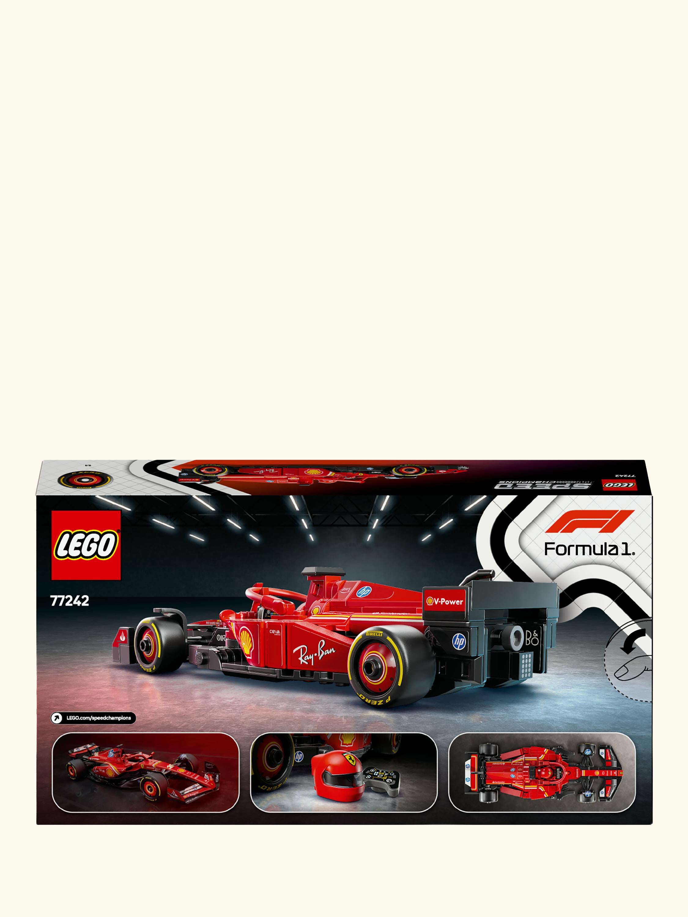 Speed Champions Ferrari SF-24 F1 Race Car Toy 77242