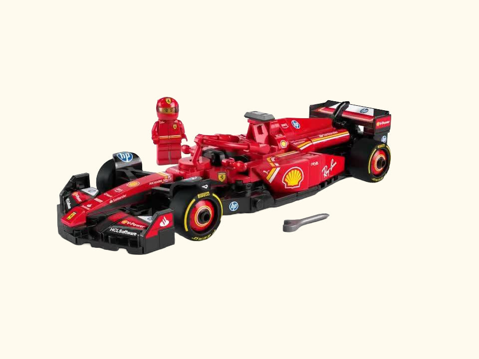 Speed Champions Ferrari SF-24 F1 Race Car Toy 77242